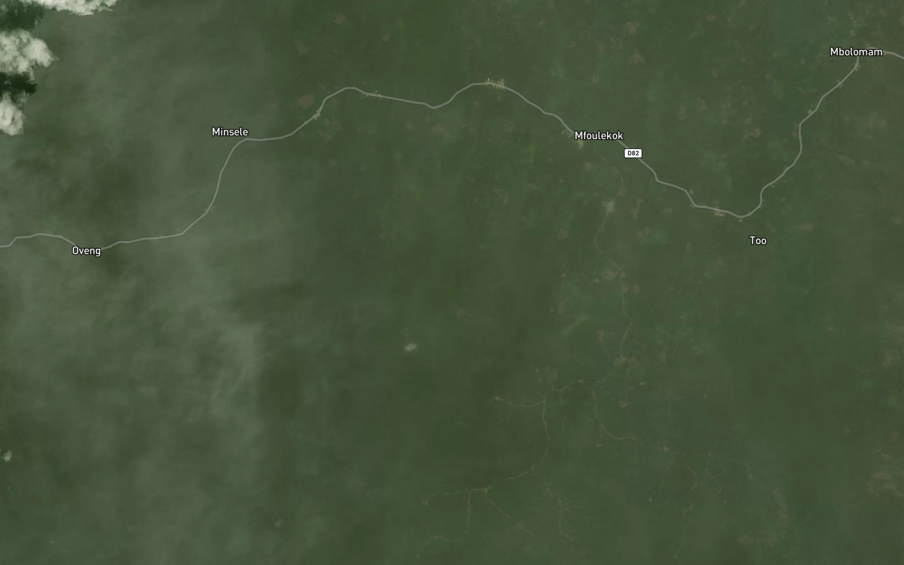 Satellite map of the Meboto