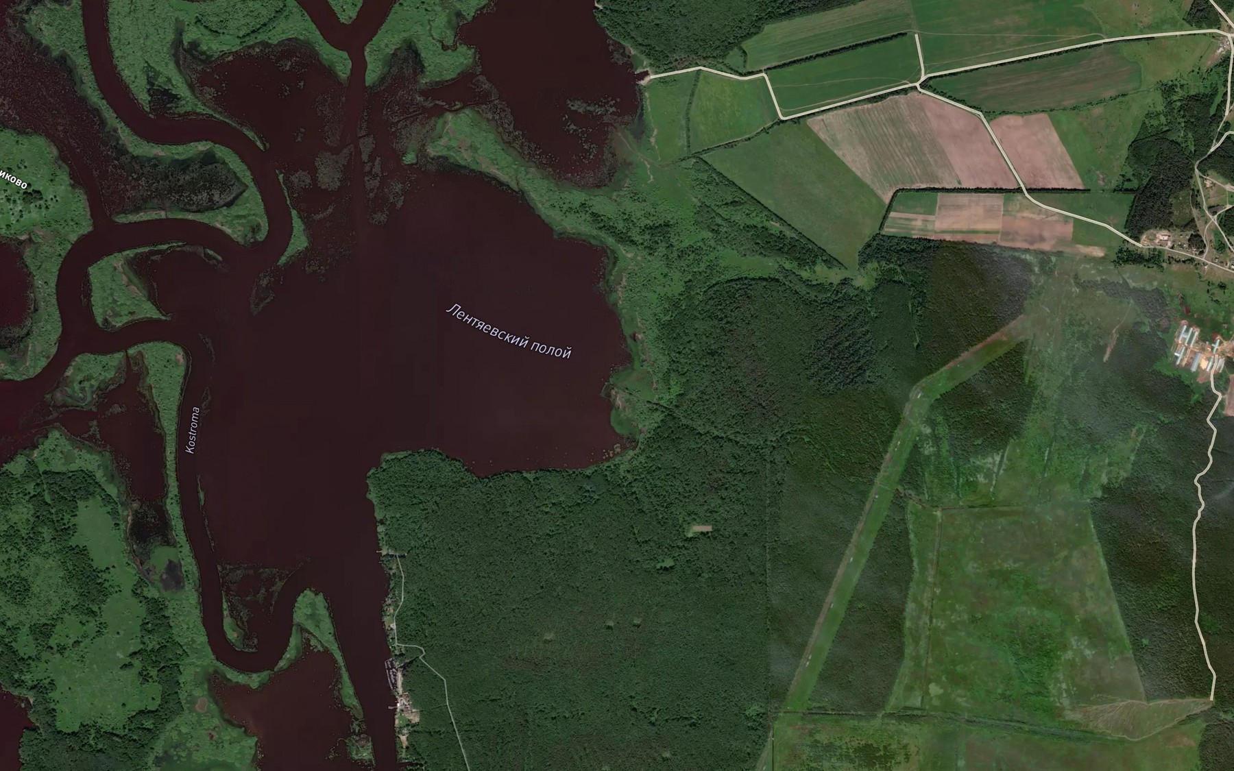 Satellite map of the Boltanovka