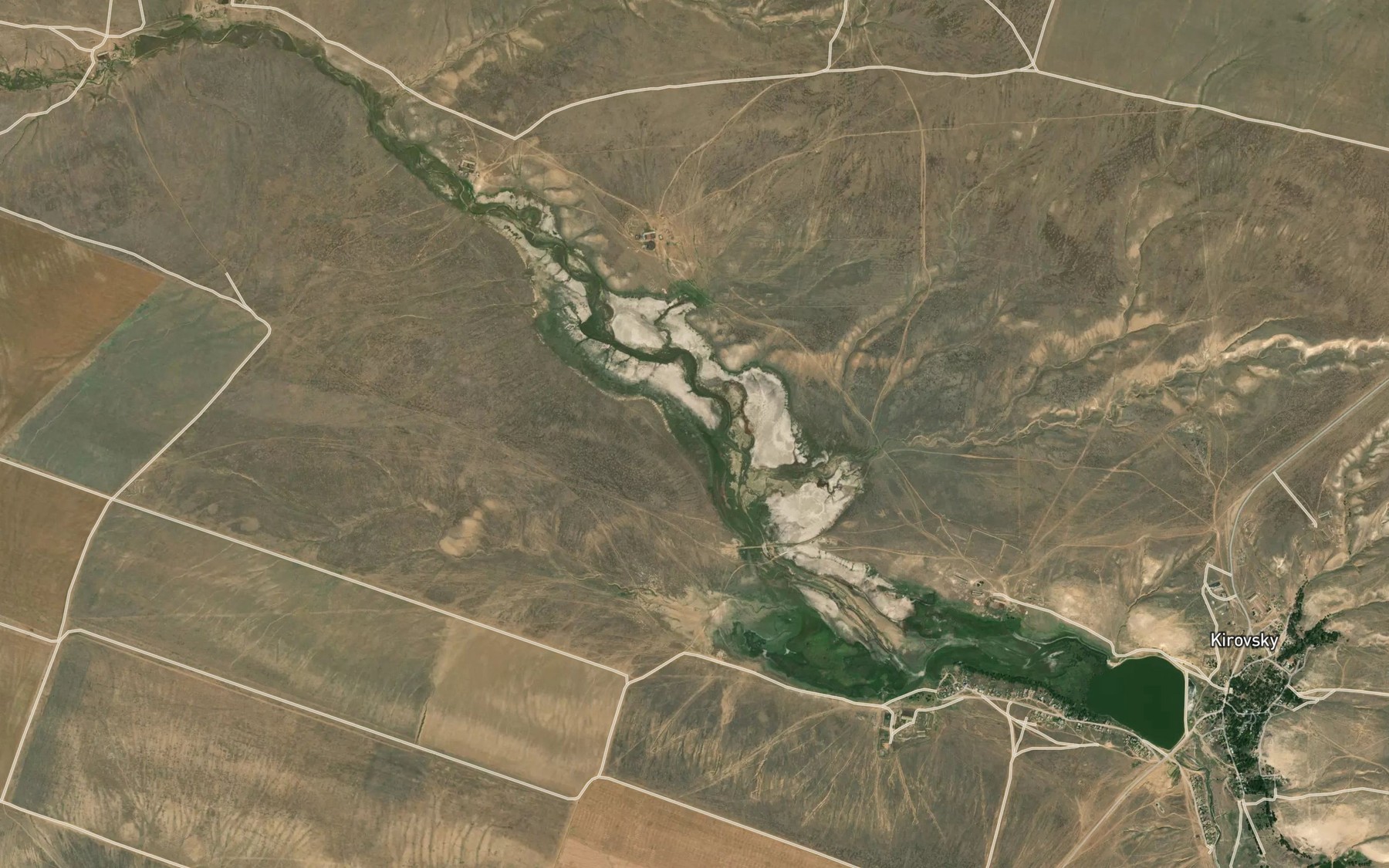Satellite map of the Balka Russkaya Arshan'
