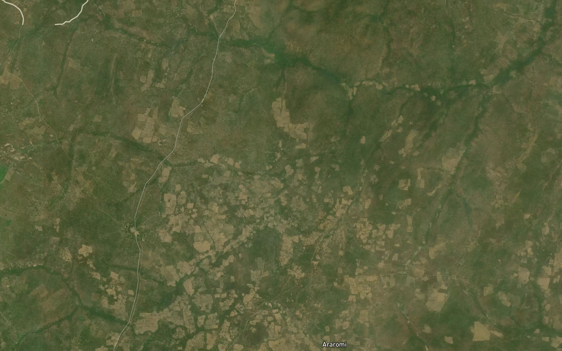 Satellite map of the RiverKitifomi