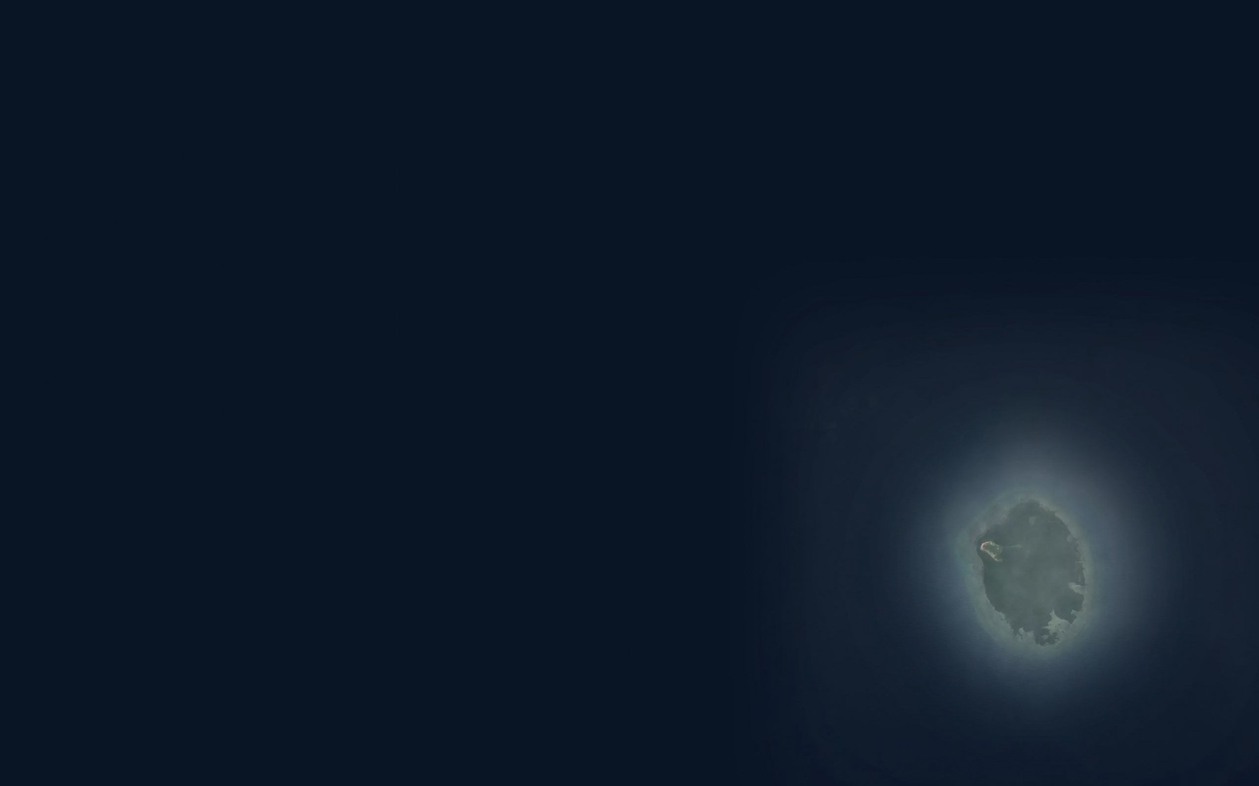 Satellite map of the Sullivan Shoal
