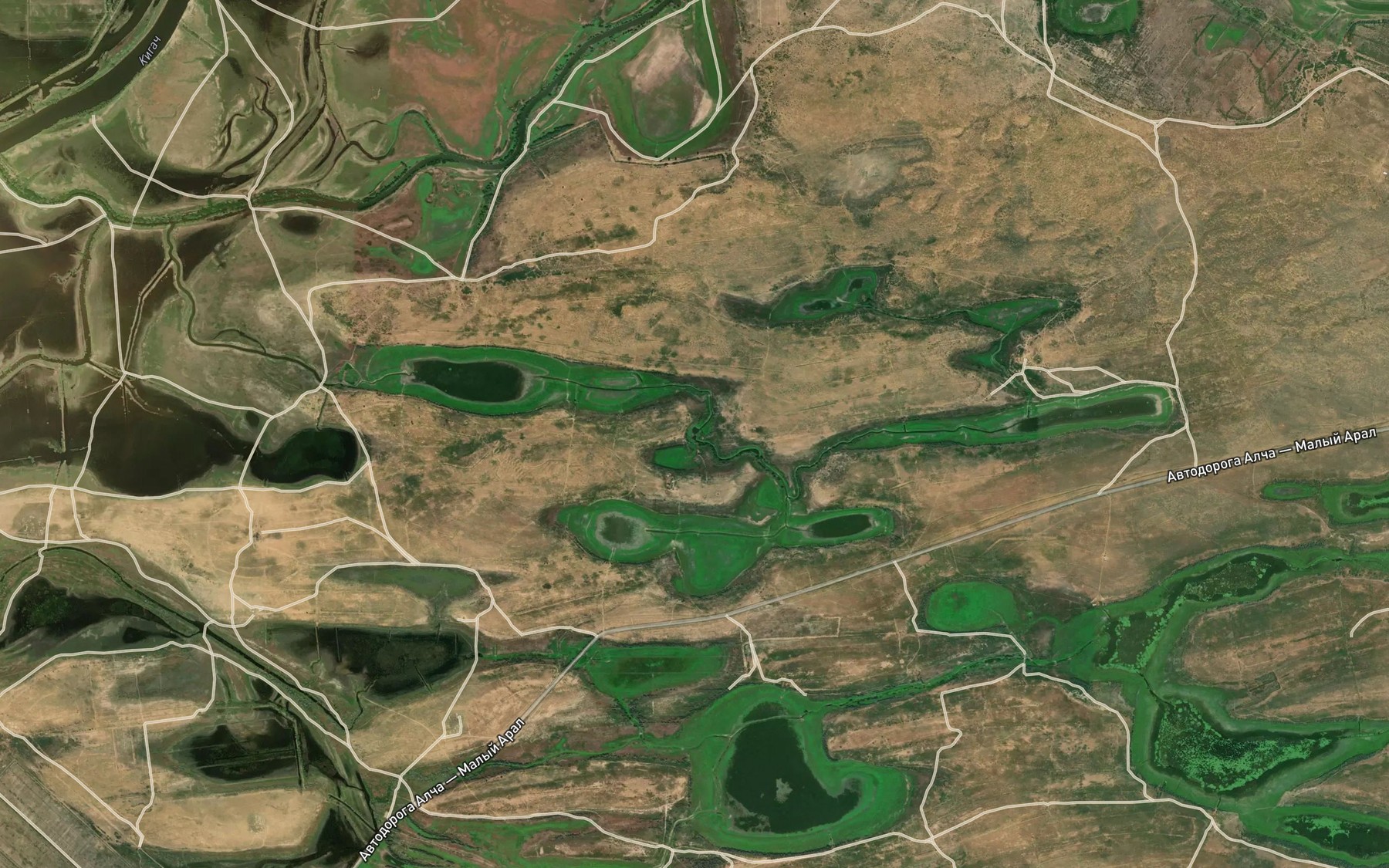 Satellite map of the Il'men' Islamgazinskiy