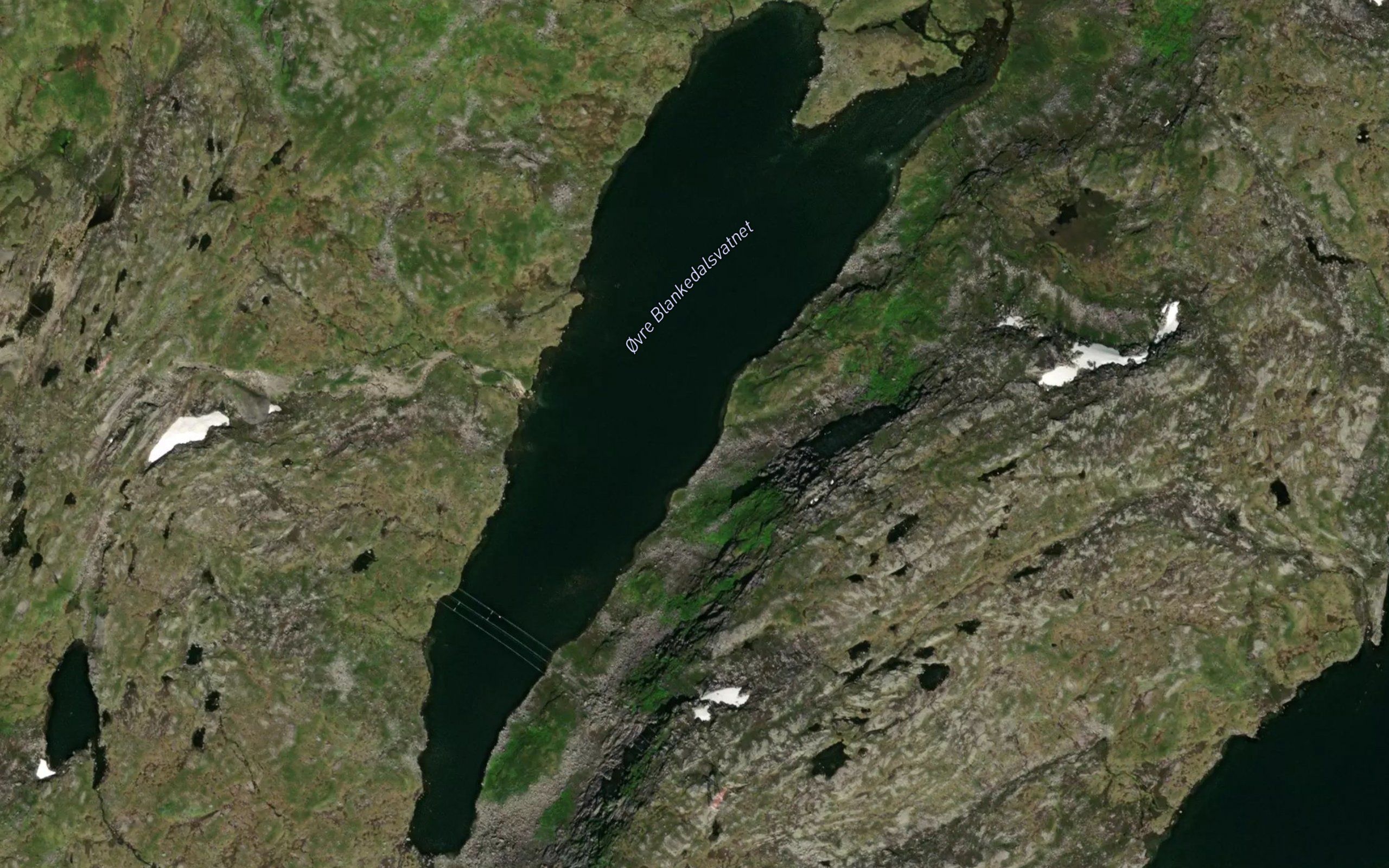 Blankedalsvatnet,ovre