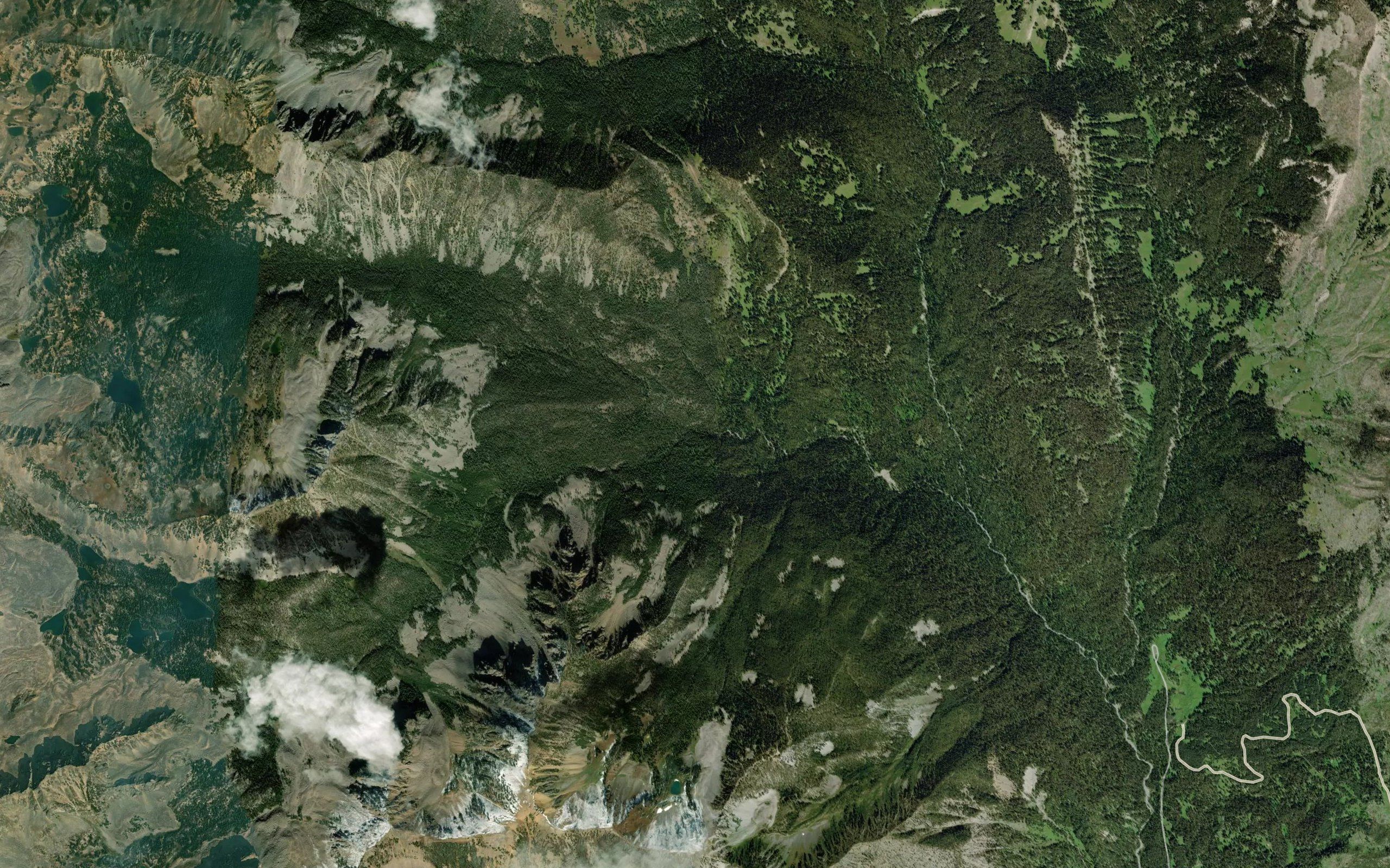 North Fork Hilgard Creek