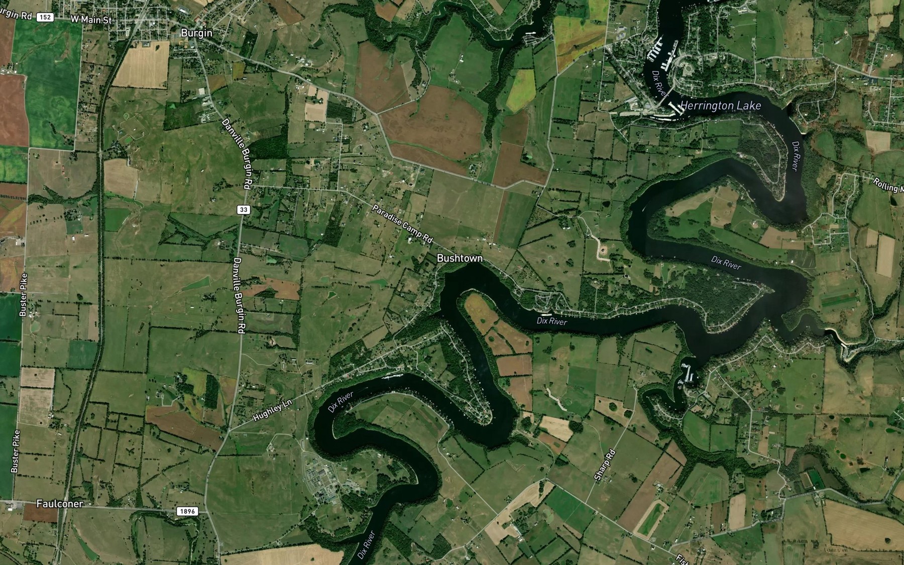 Satellite map of the Spot 8