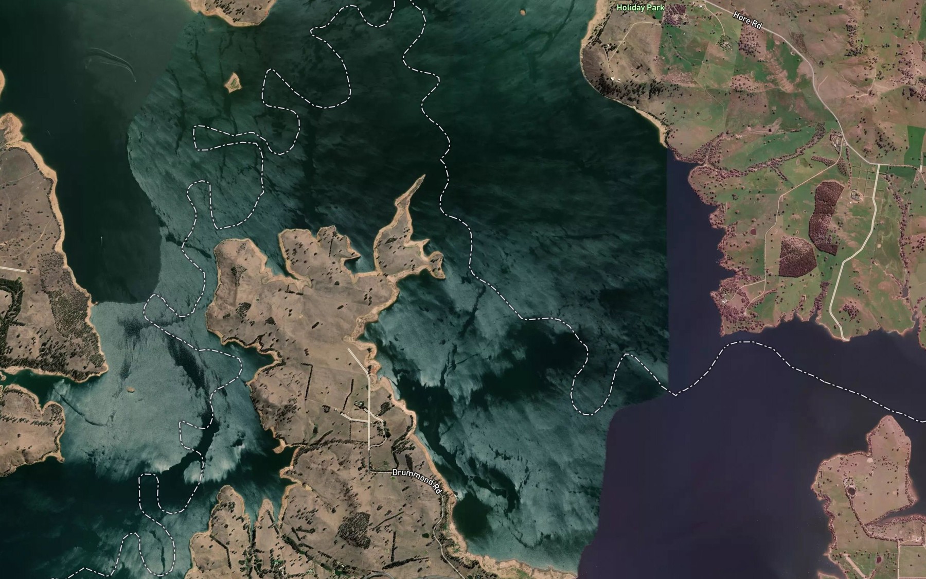 Satellite map of the Spot 9