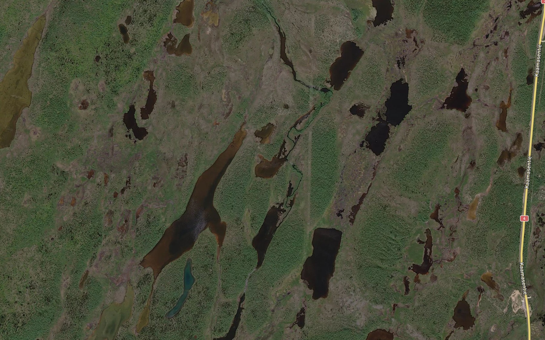 Satellite map of the Venejoenlompolat