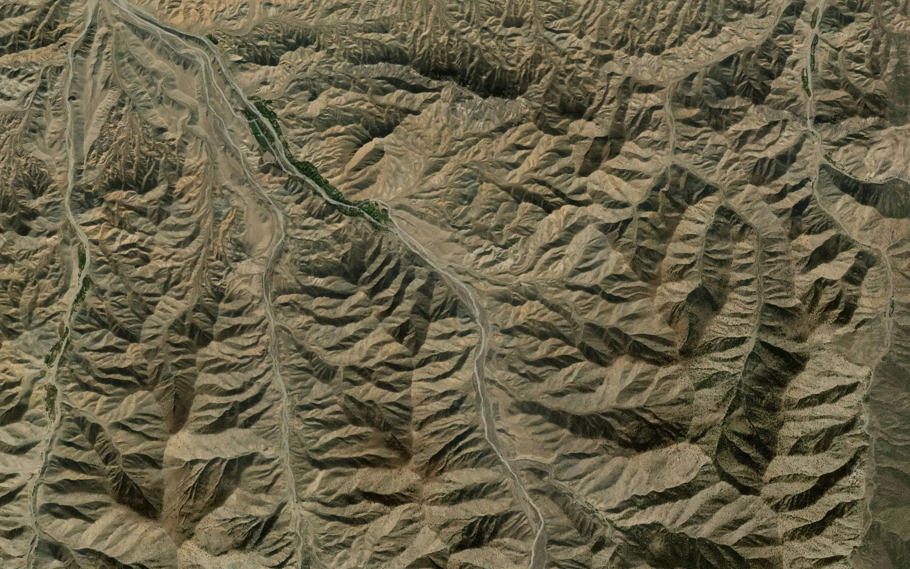 Satellite map of the Dzhangy-Aryk-Say