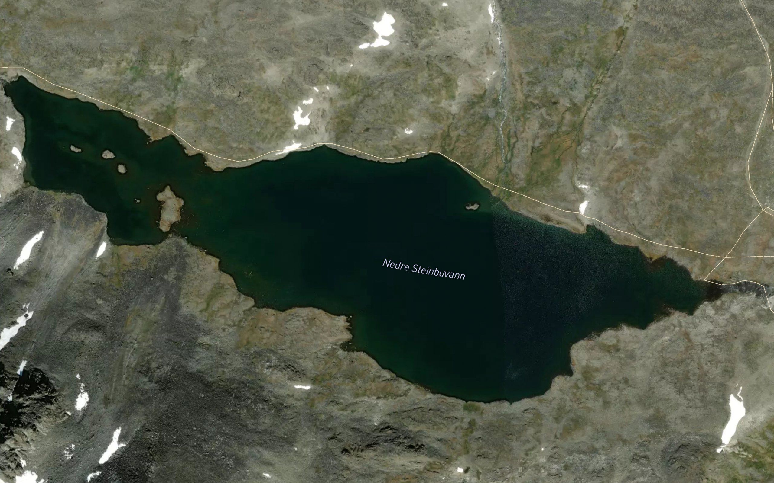 Steinbuvatnet,nedre