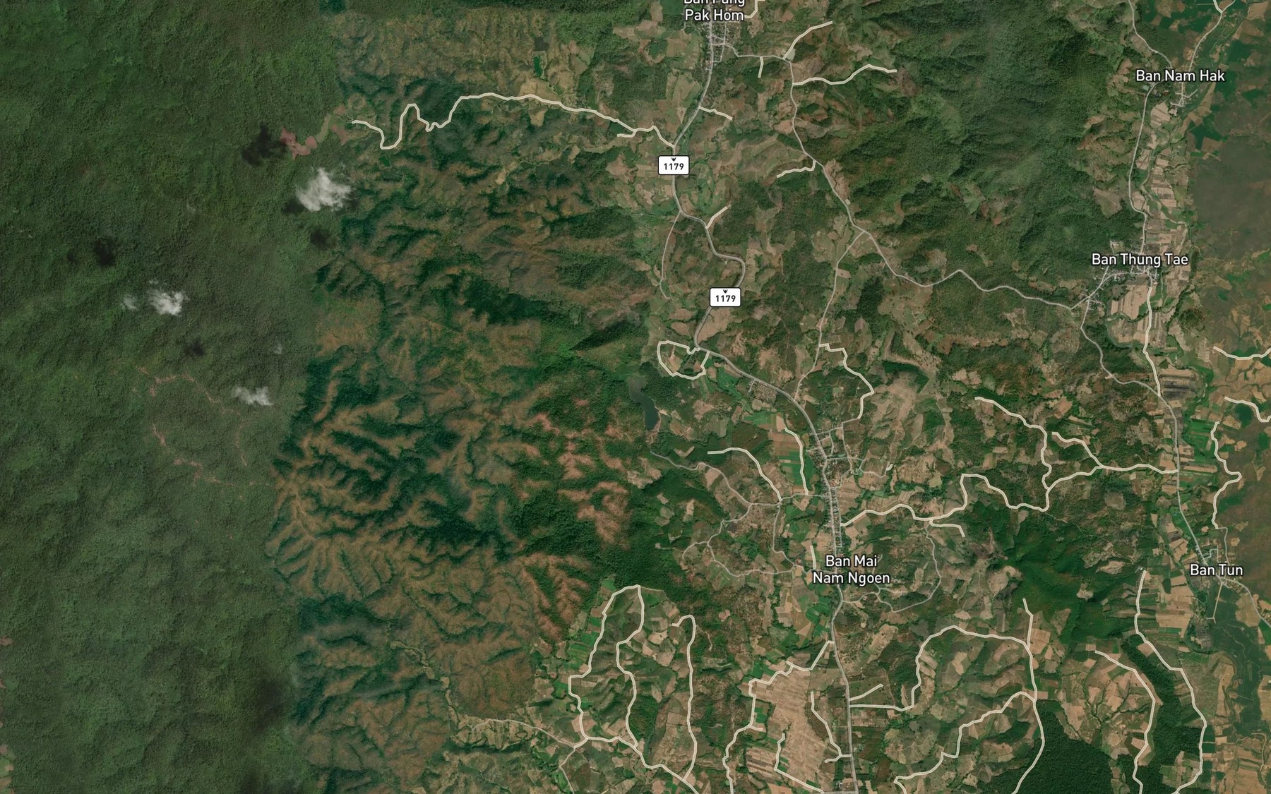 Satellite map of the Ang Kep Nam Nam Ngoen