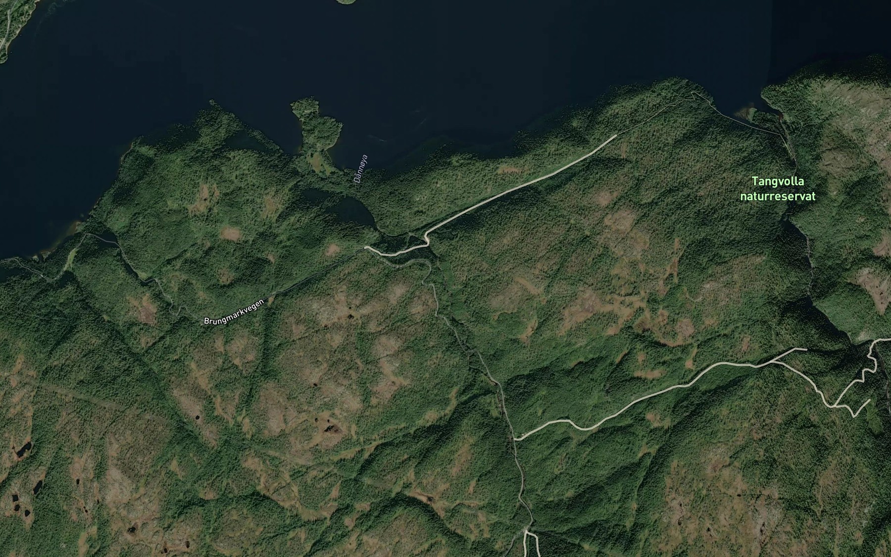 Satellite map of the Donoyelva