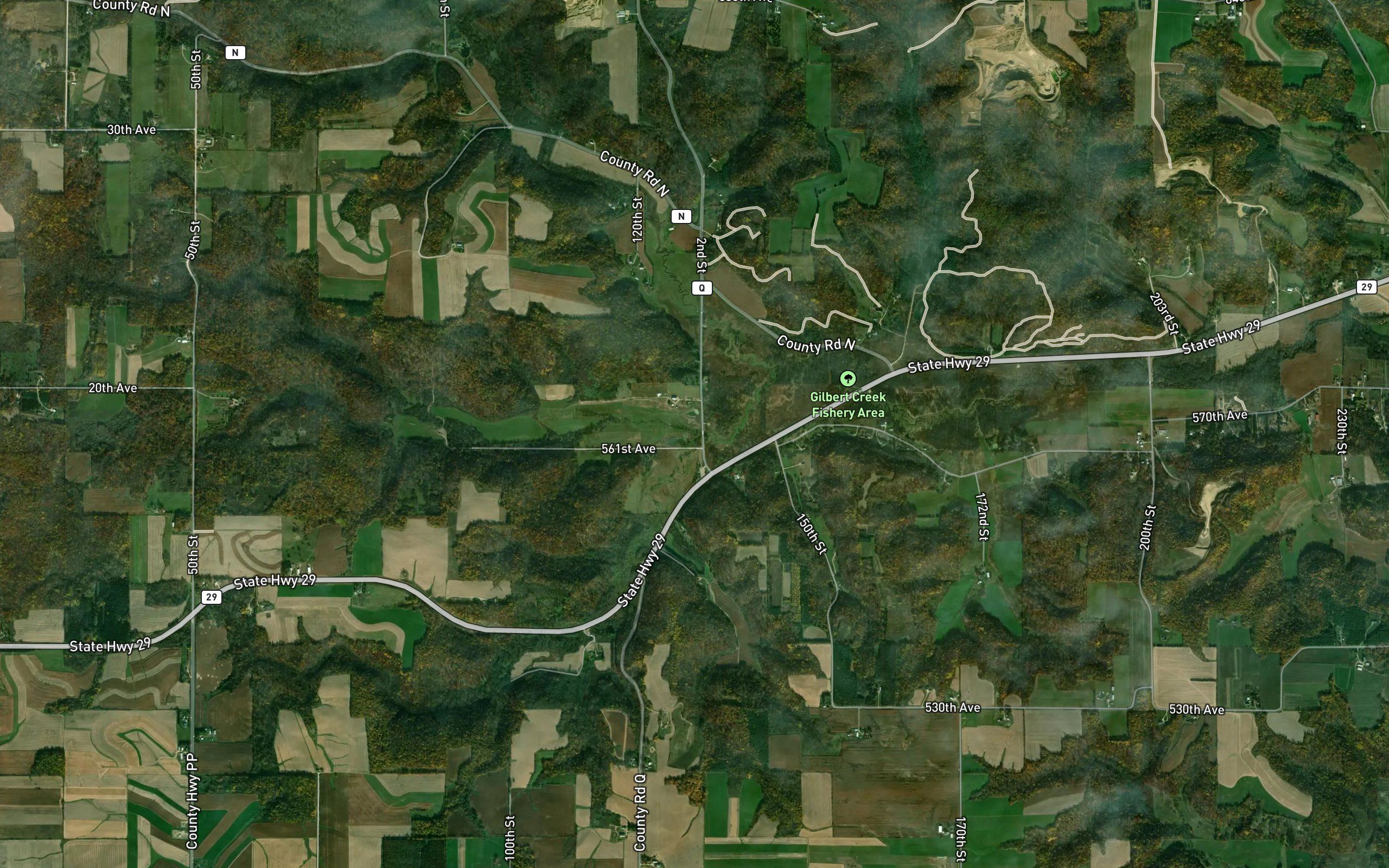 Middle Branch Gilbert Creek