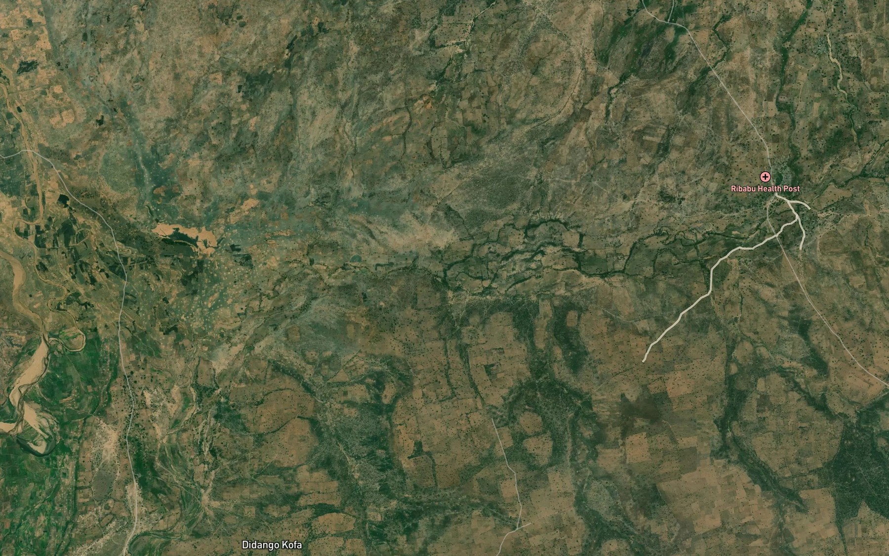 Satellite map of the WalewolBariki