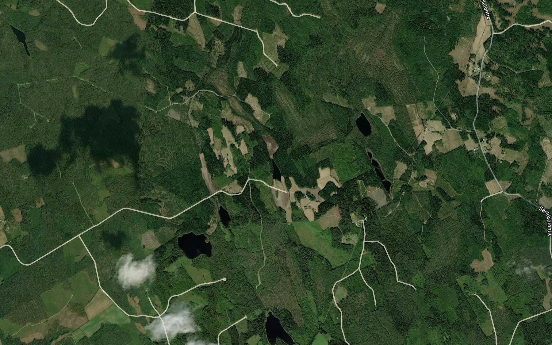 Satellite map of the Rajalampi