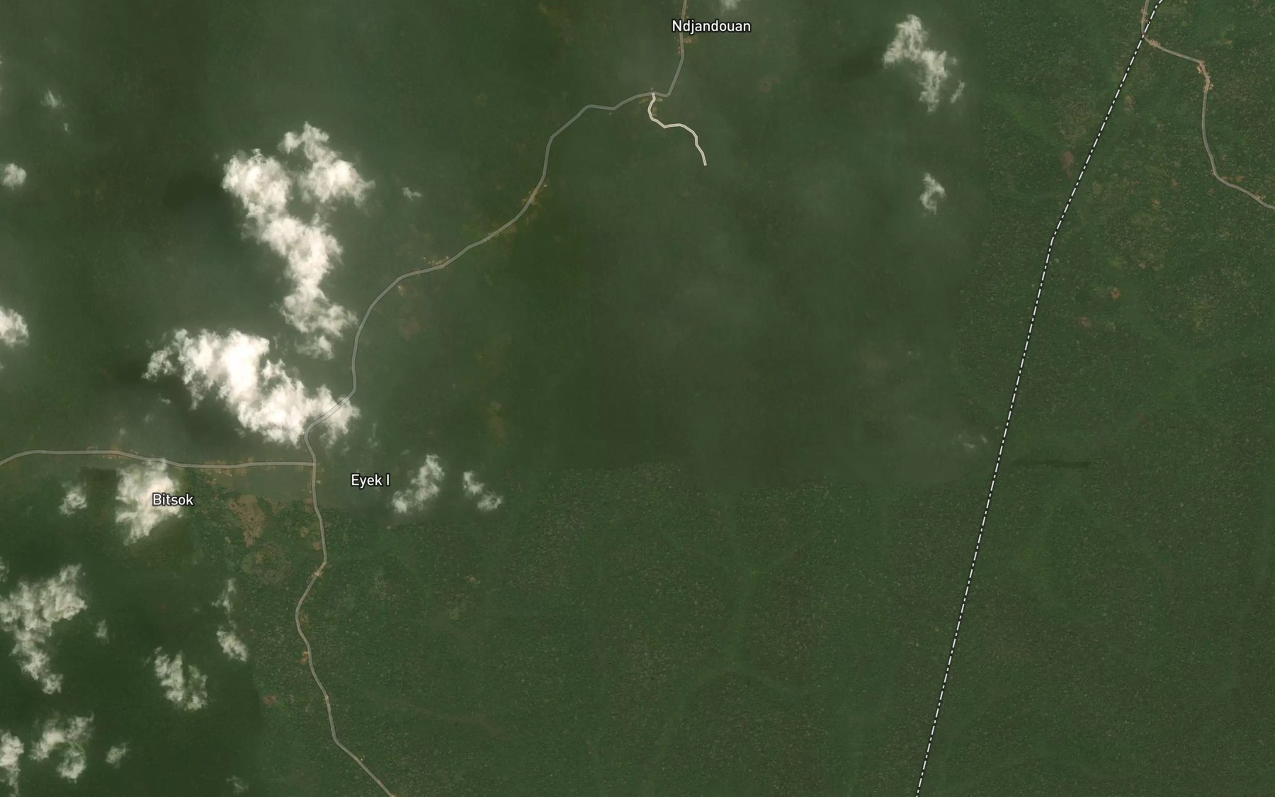 Satellite map of the Mba