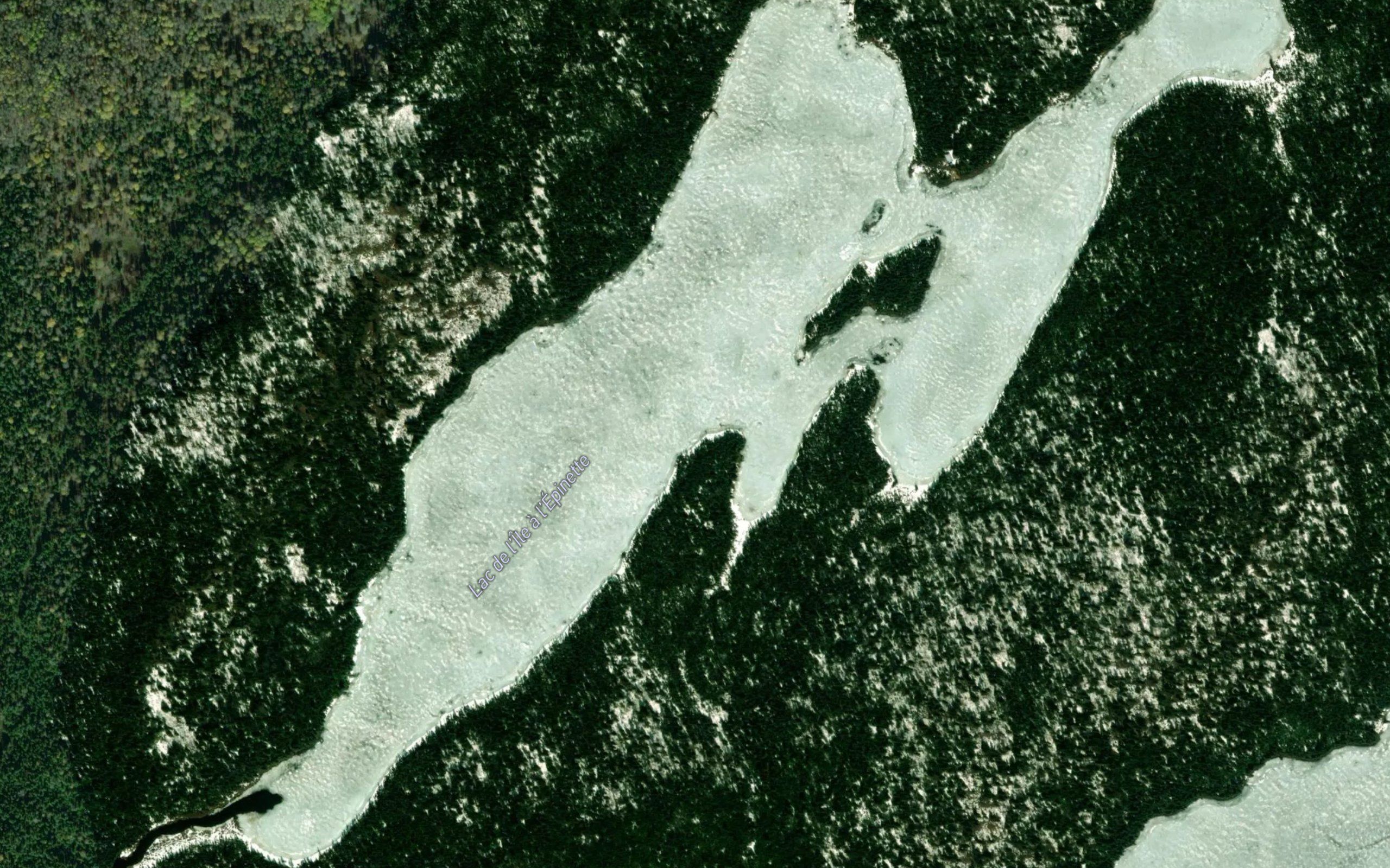 Lac de l'Ile a l'Epinette