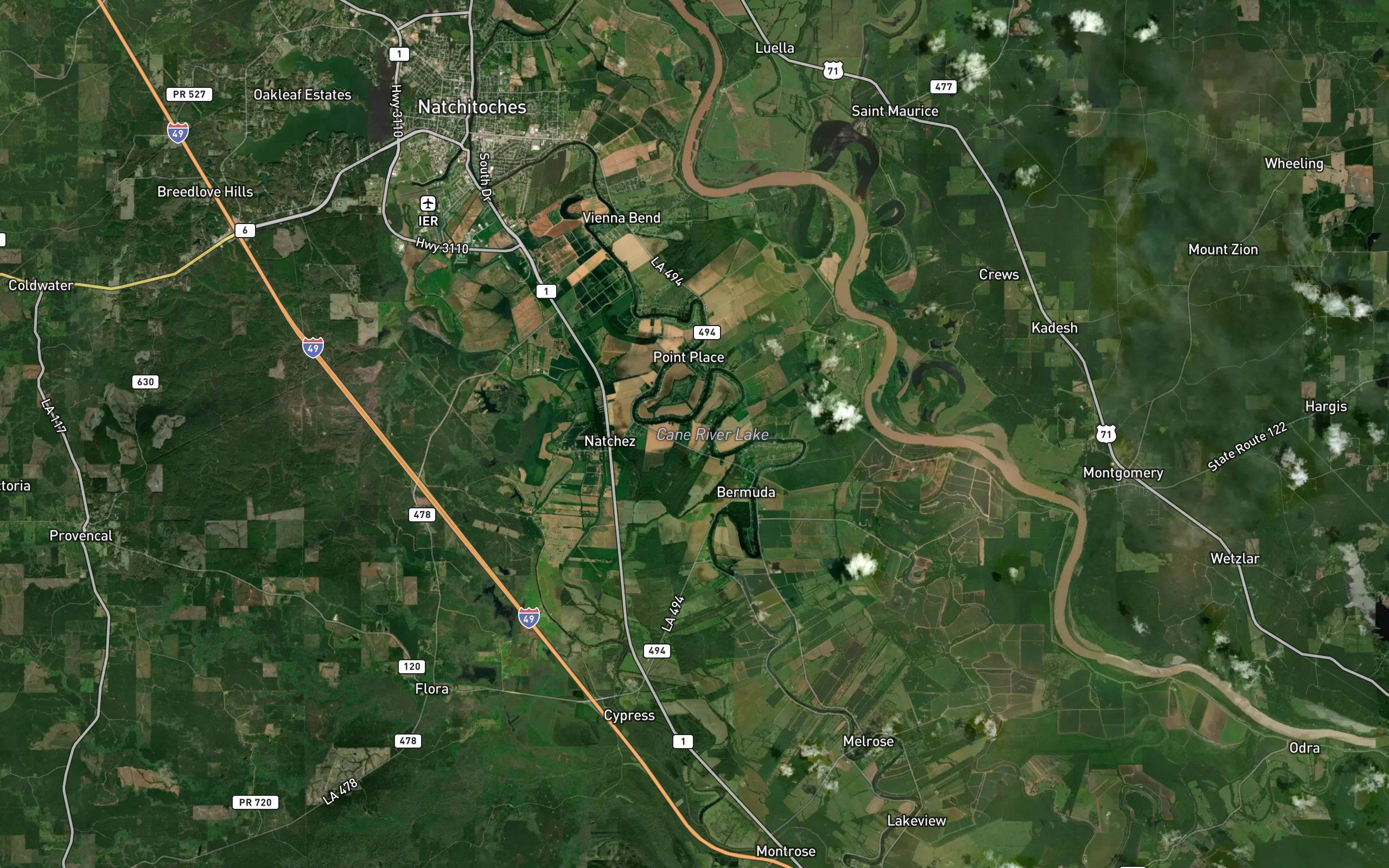 Cane River Lake