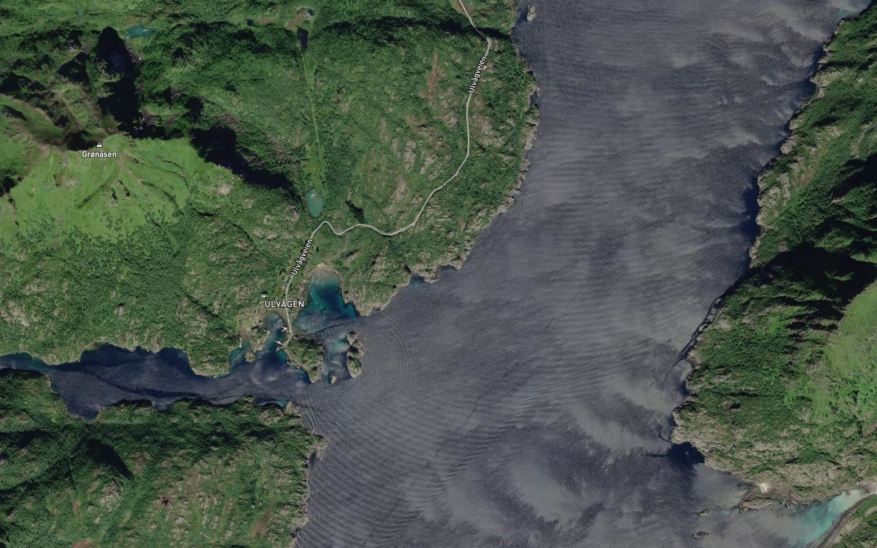 Satellite map of the Ravika