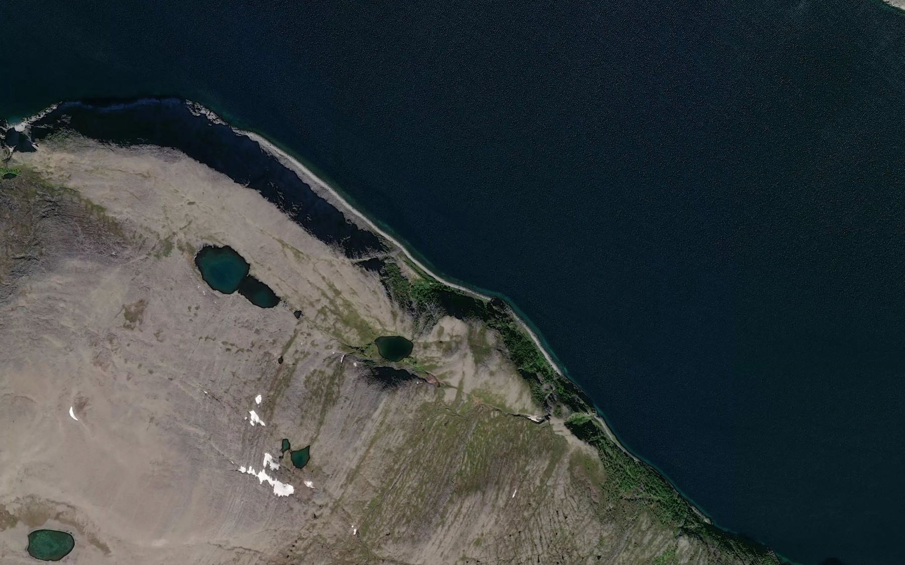 Satellite map of the Treggvika