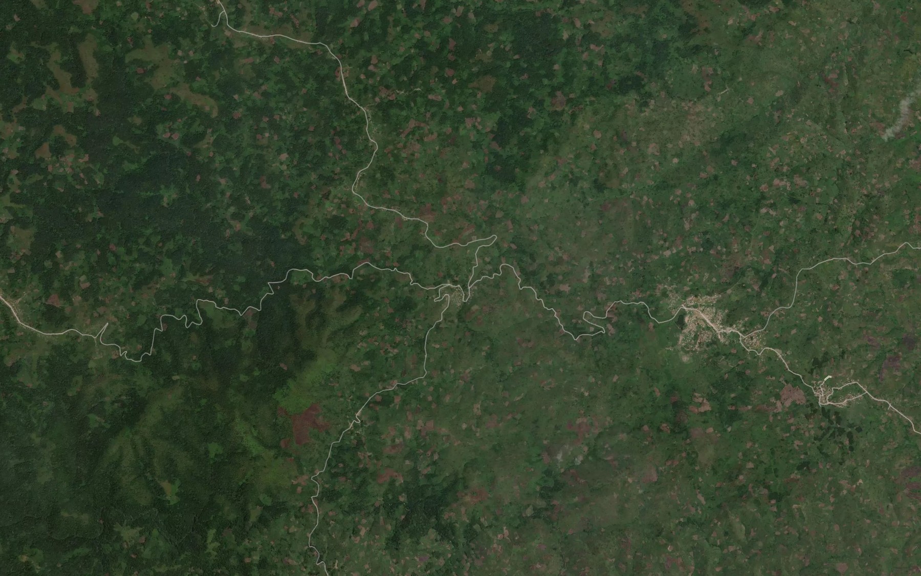 Satellite map of the Mukopo