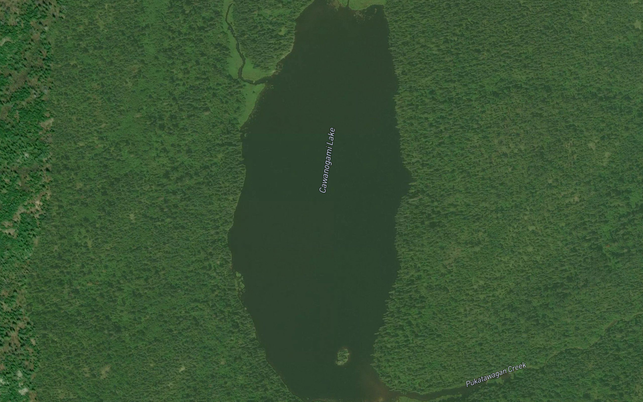 Cawanogami Lake