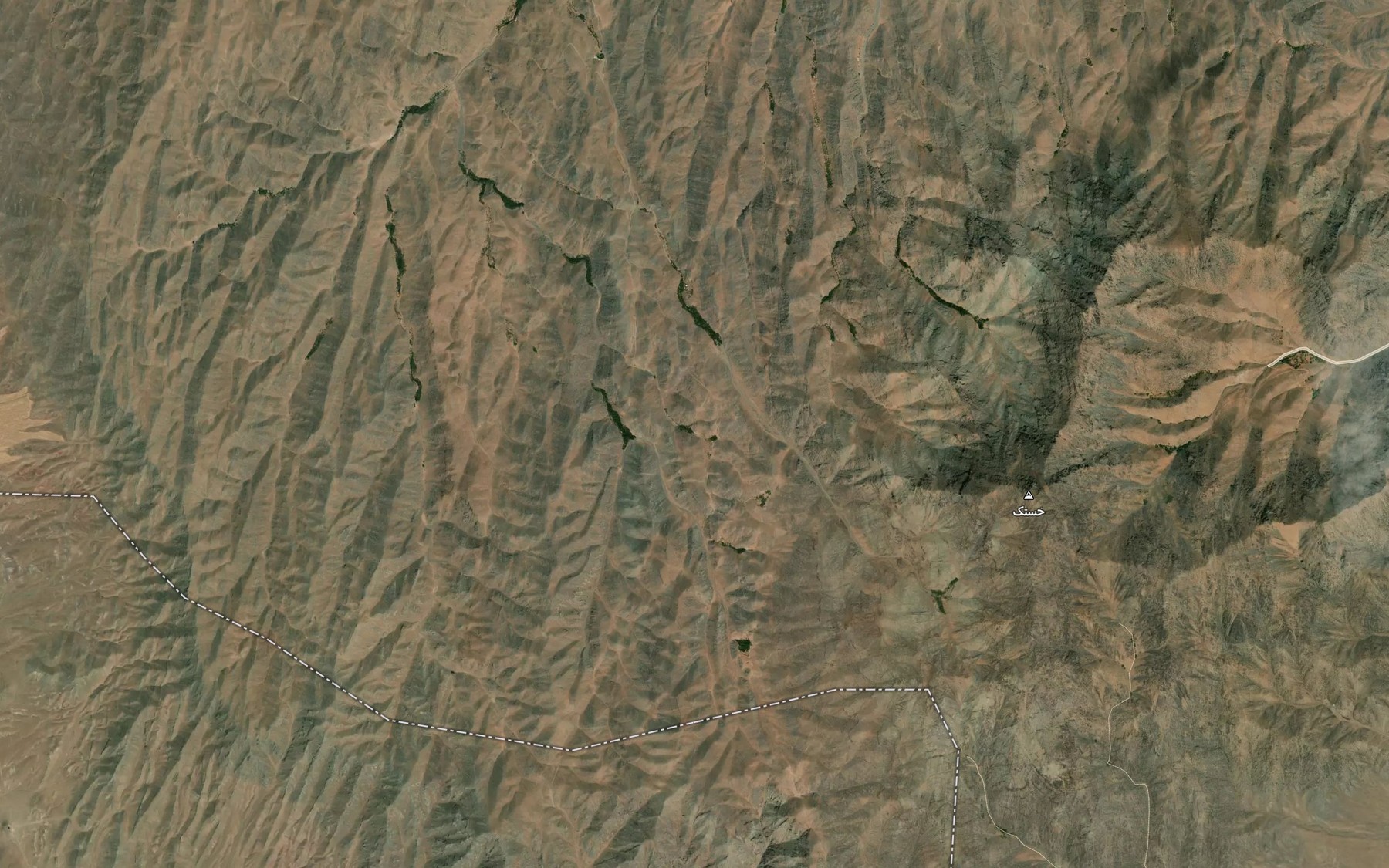 Satellite map of the Cheshmeh-ye Darreh Gol