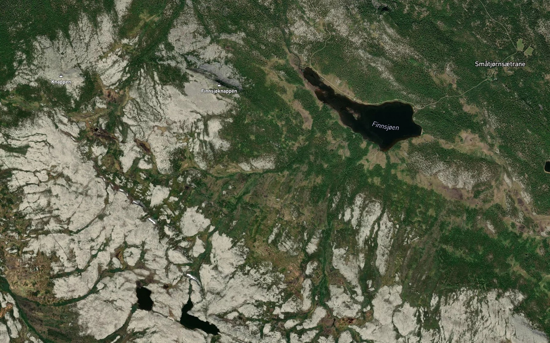 Satellite map of the Kloftbekken