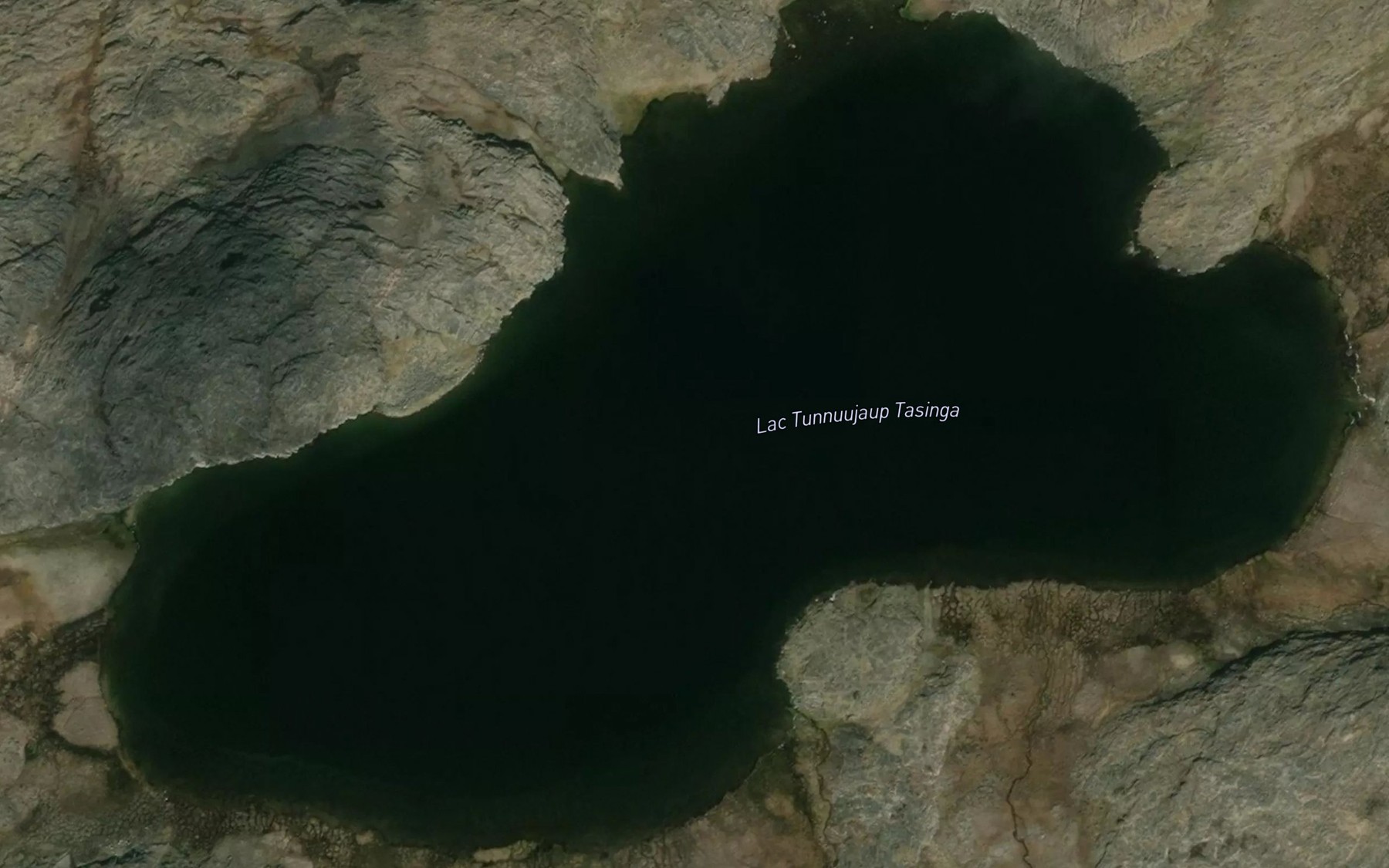 Satellite map of the Lac Tunnuujaup Tasinga