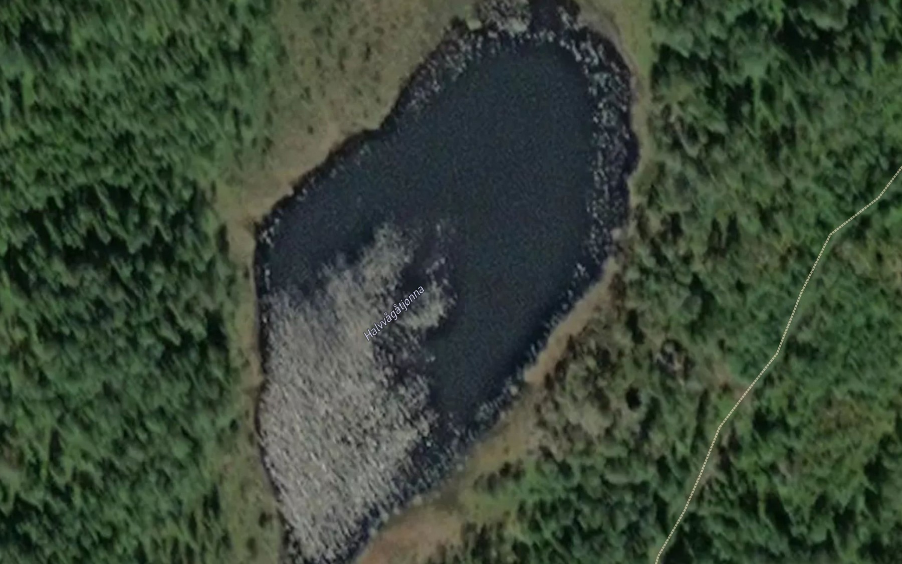 Satellite map of the Vagatjonna