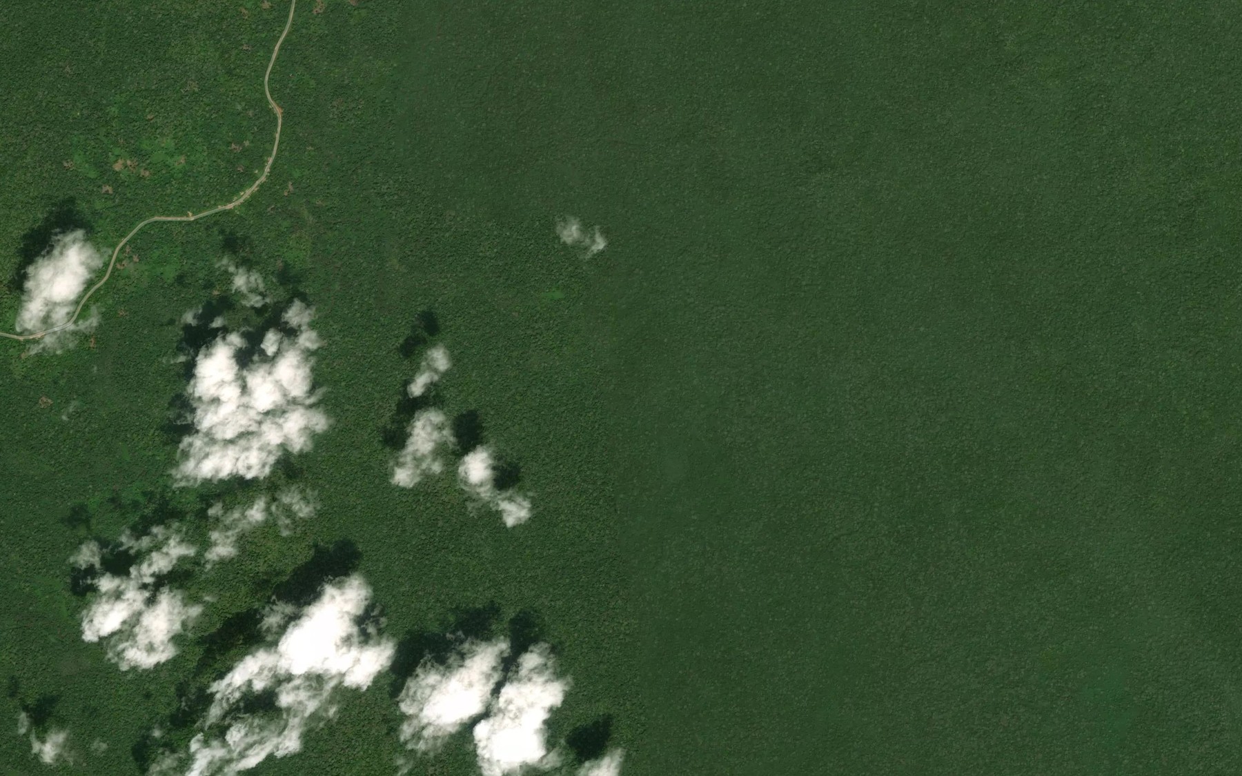 Satellite map of the Mikeles