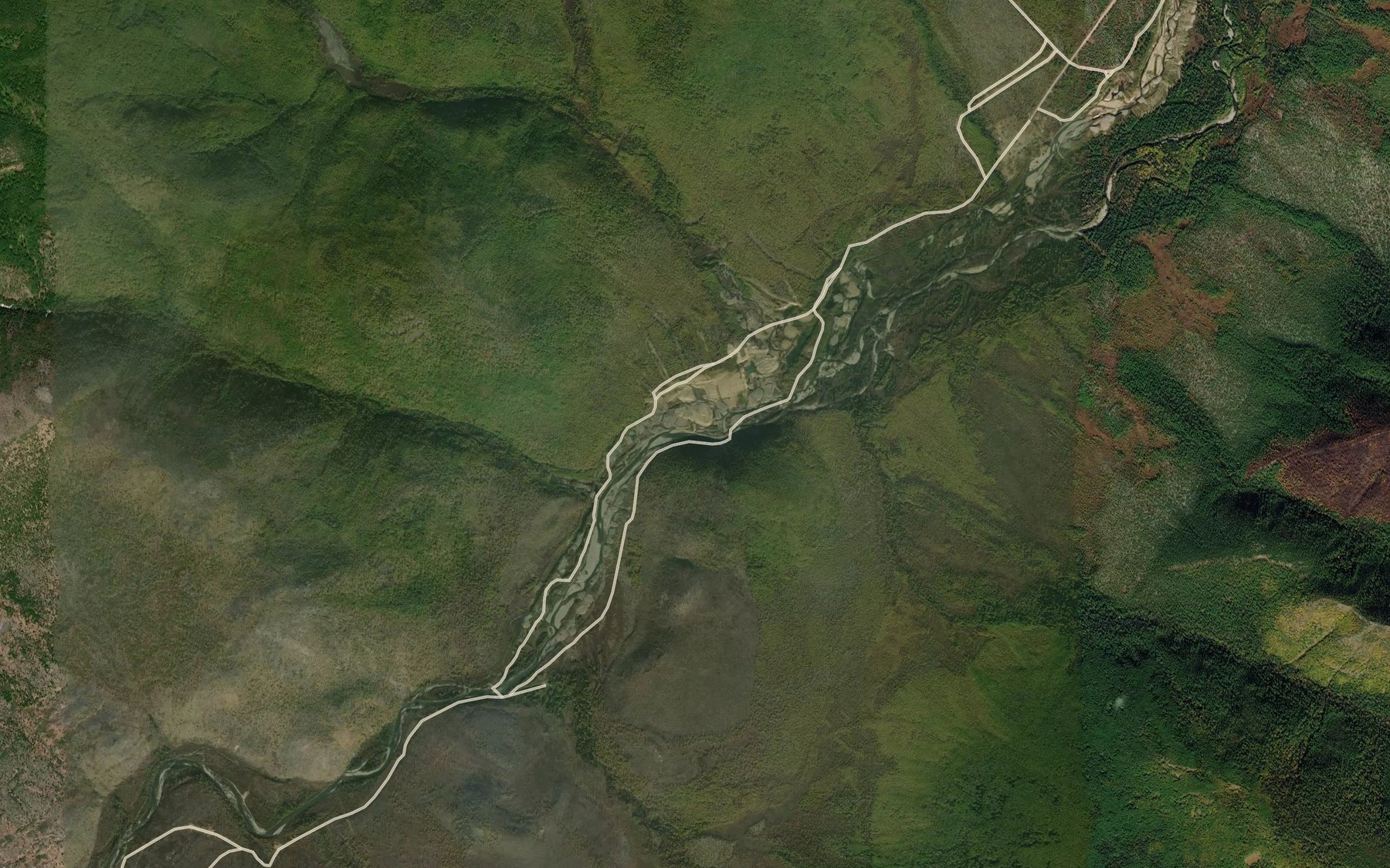 Satellite map of the Ptichiy