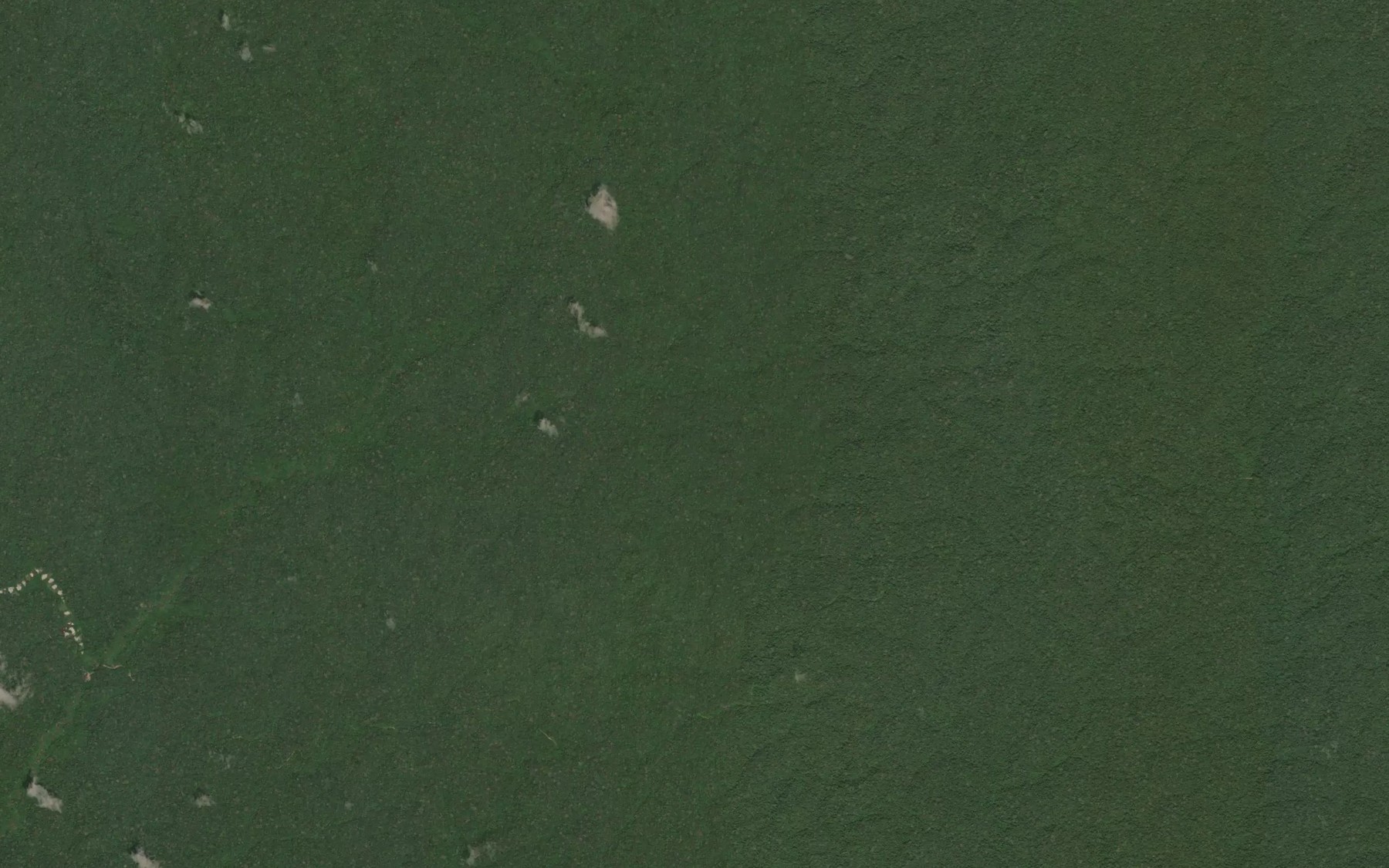 Satellite map of the Bepoukoupoukou