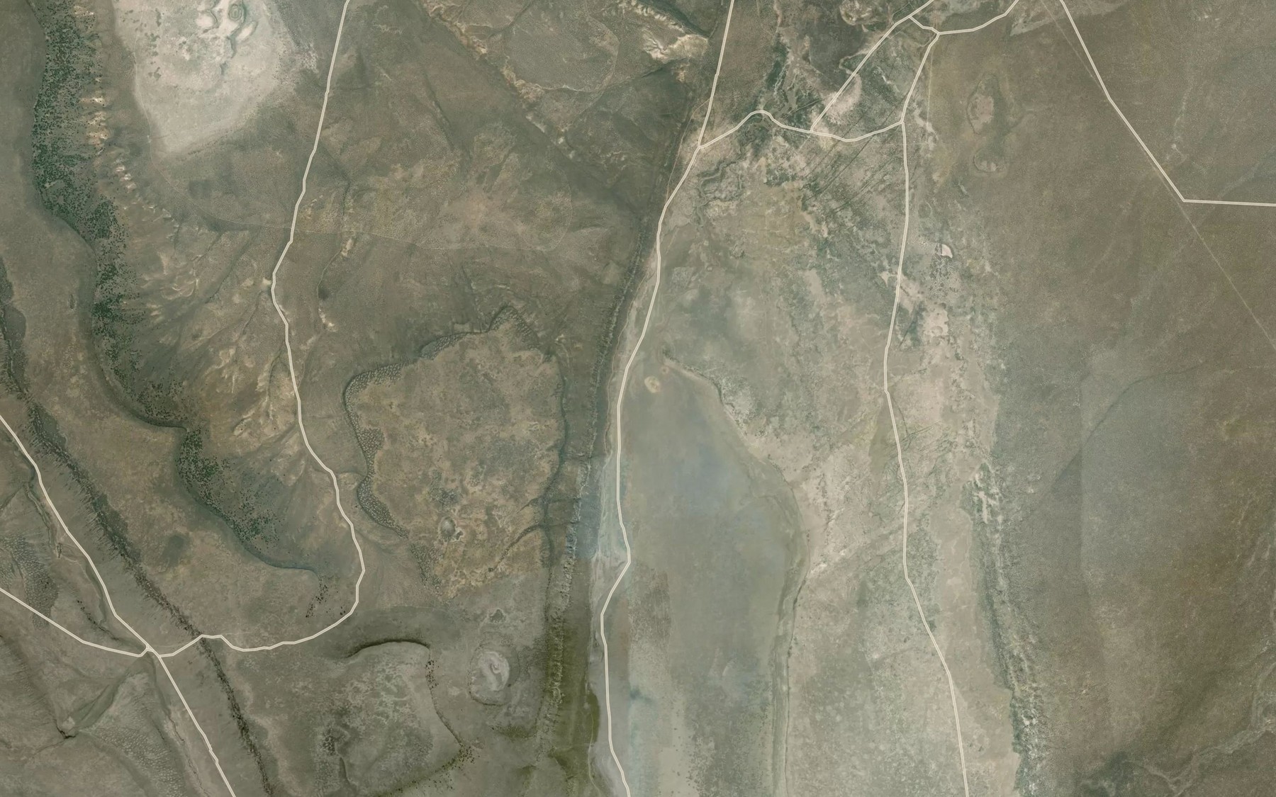 Satellite map of the Guano Creek