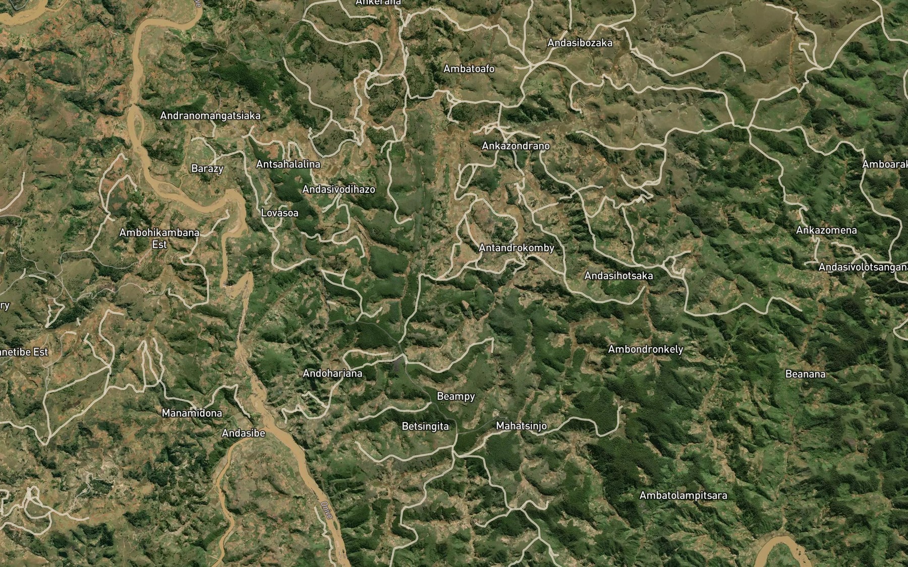 Satellite map of the Sahatorendrika