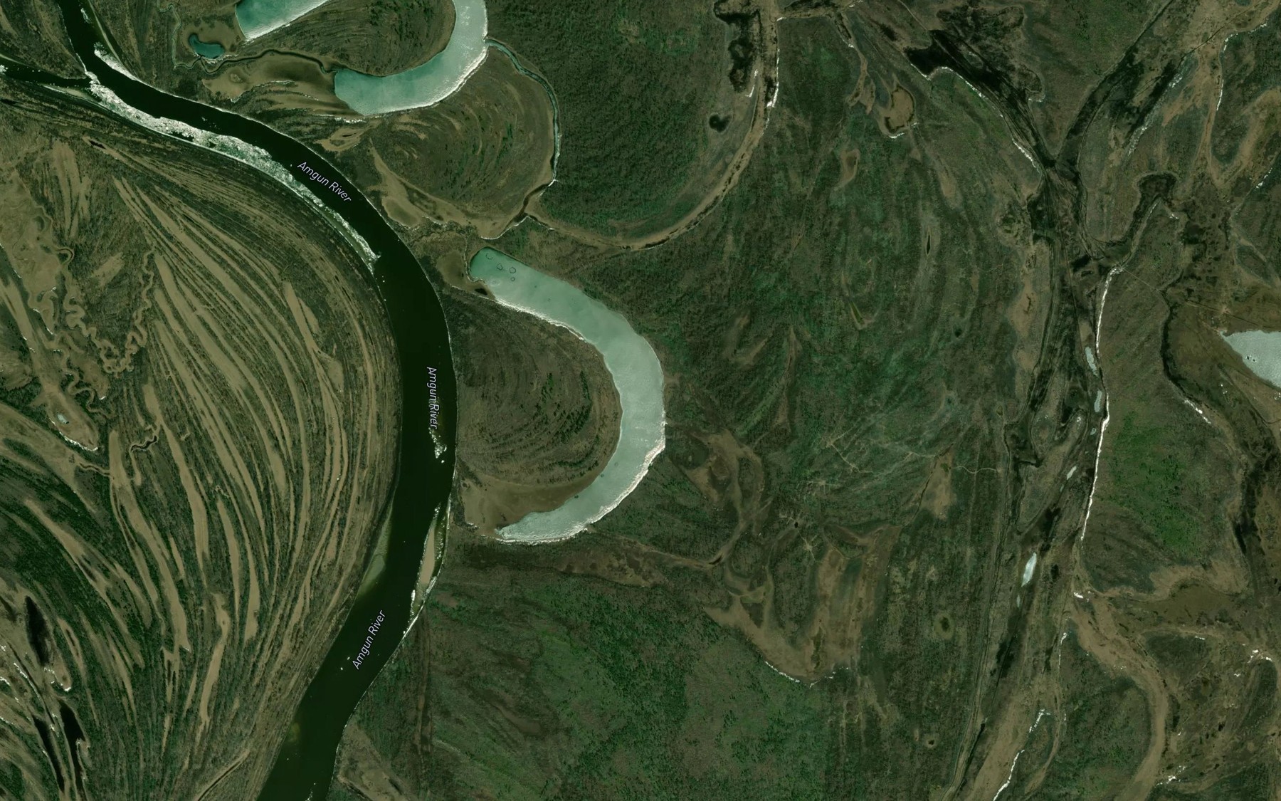 Satellite map of the Ozero Staroye