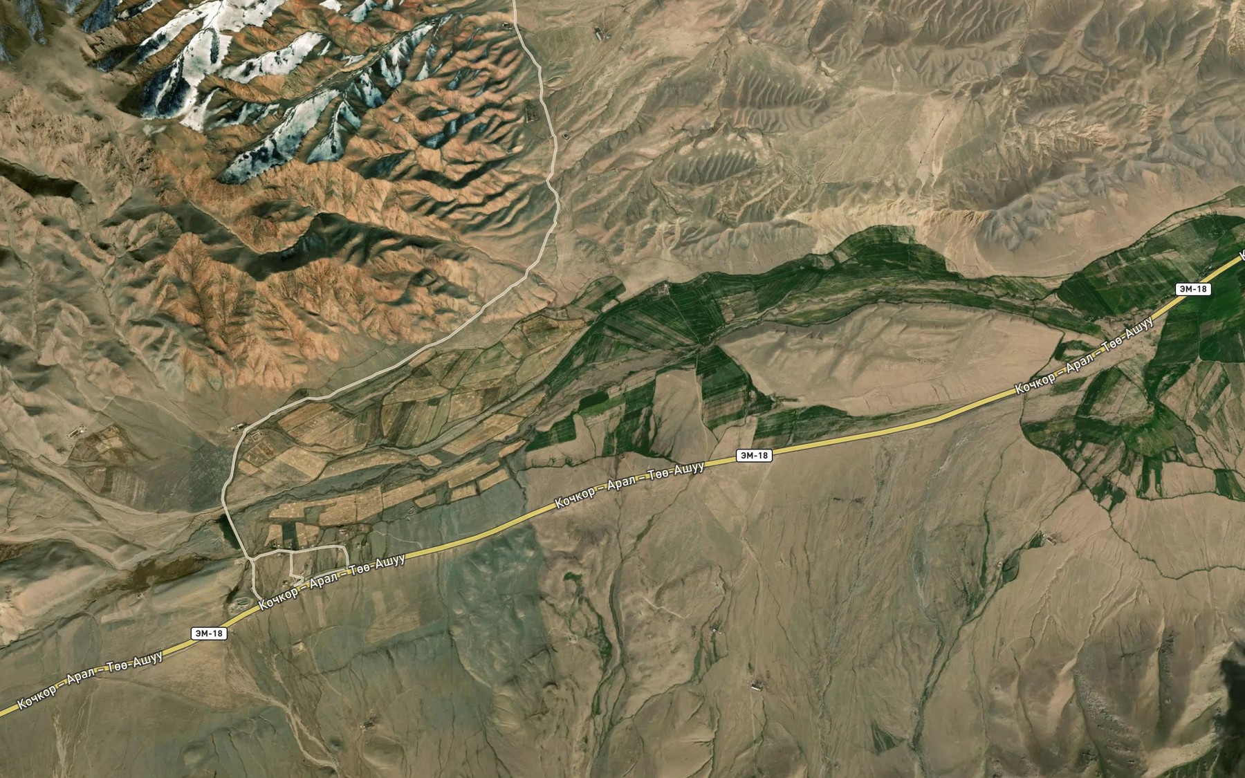 Satellite map of the Shamaltibes
