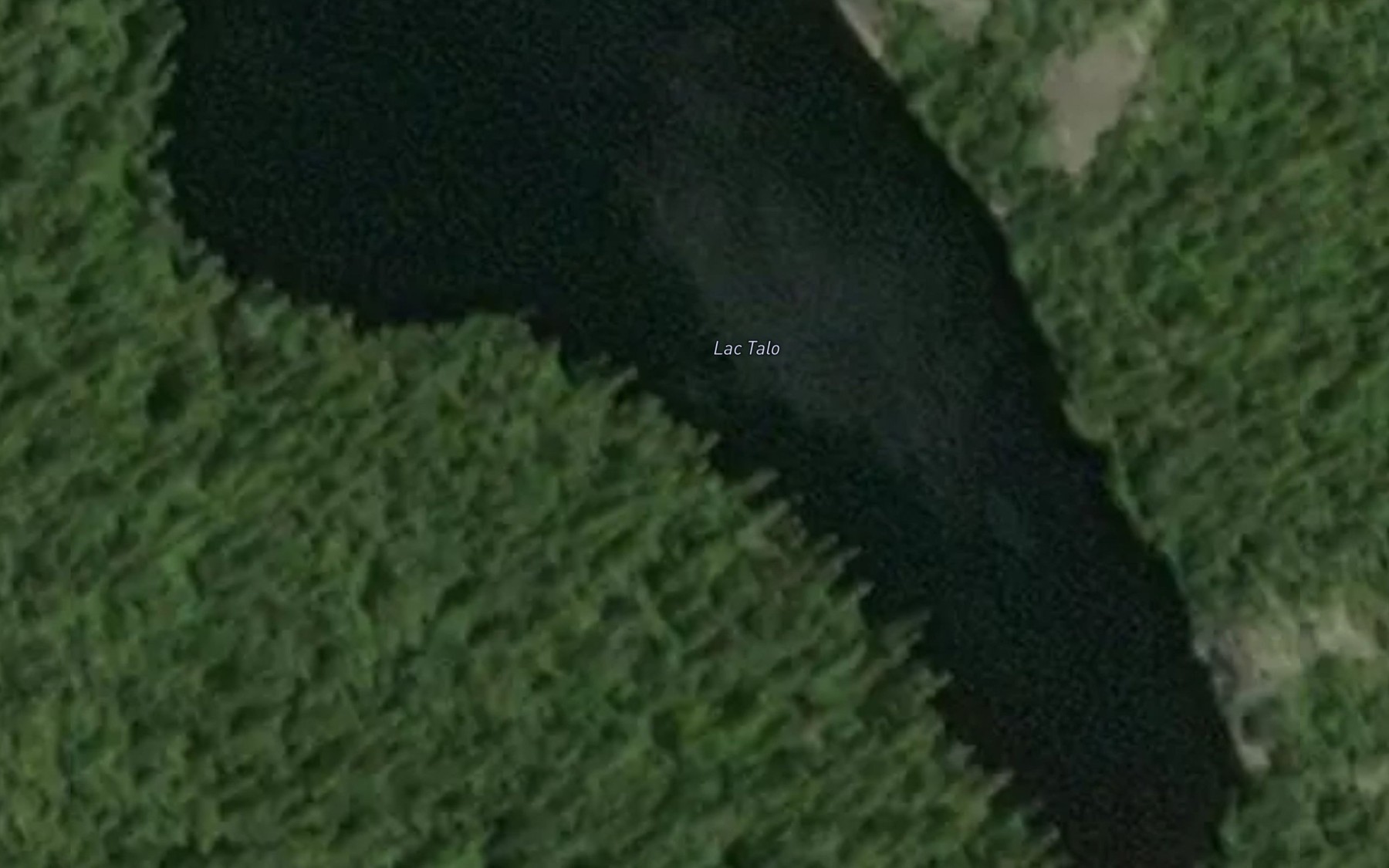 Satellite map of the Lac Talo