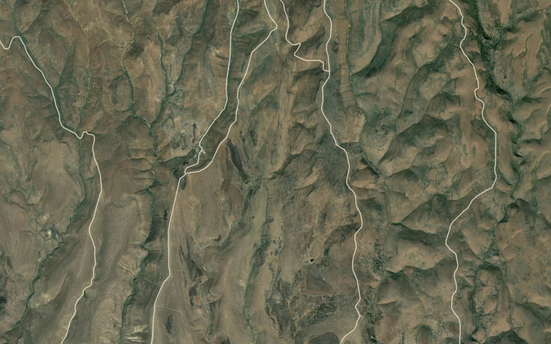 Satellite map of the Buckbrush Reservoir