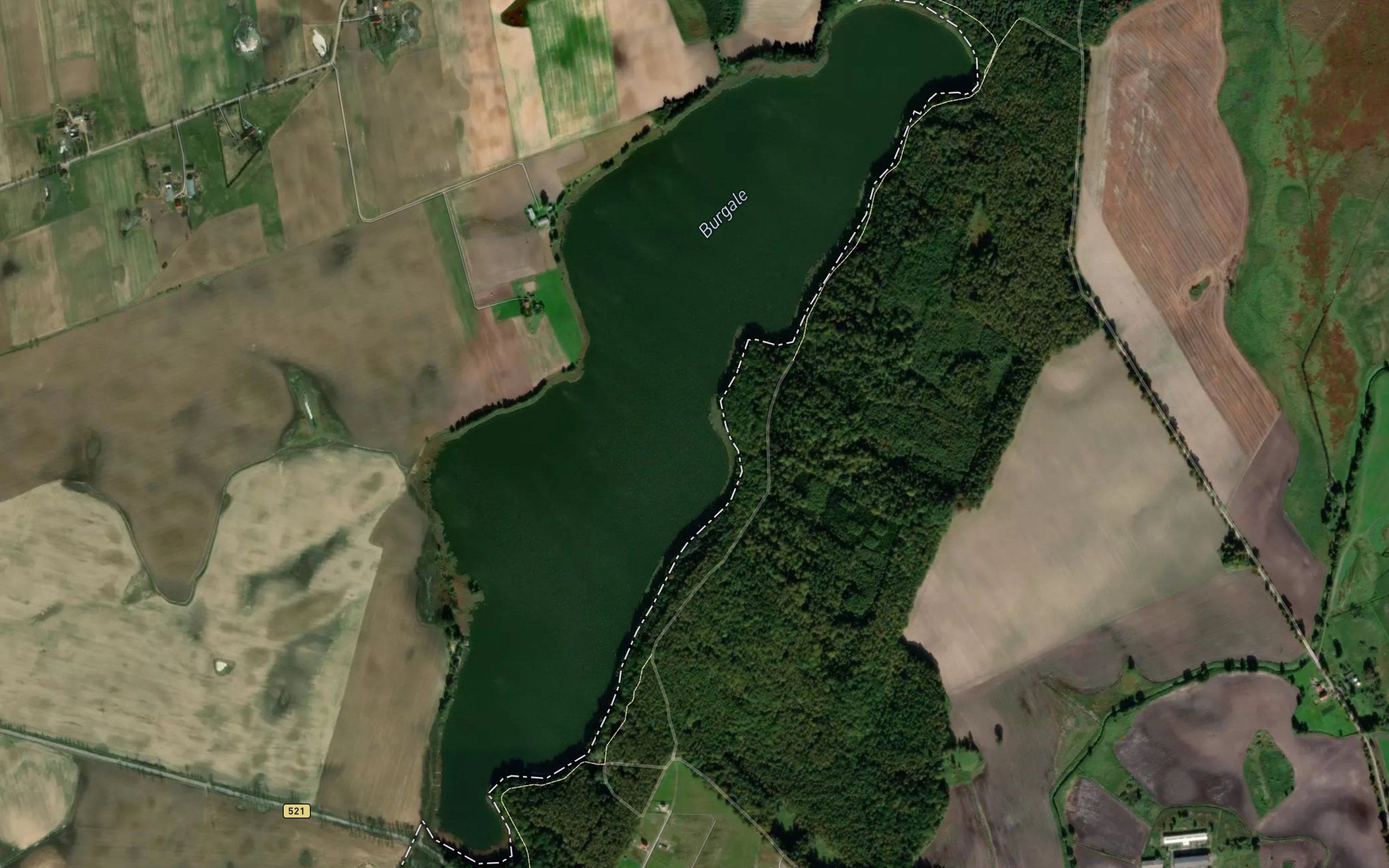 Jezioro Burgale
