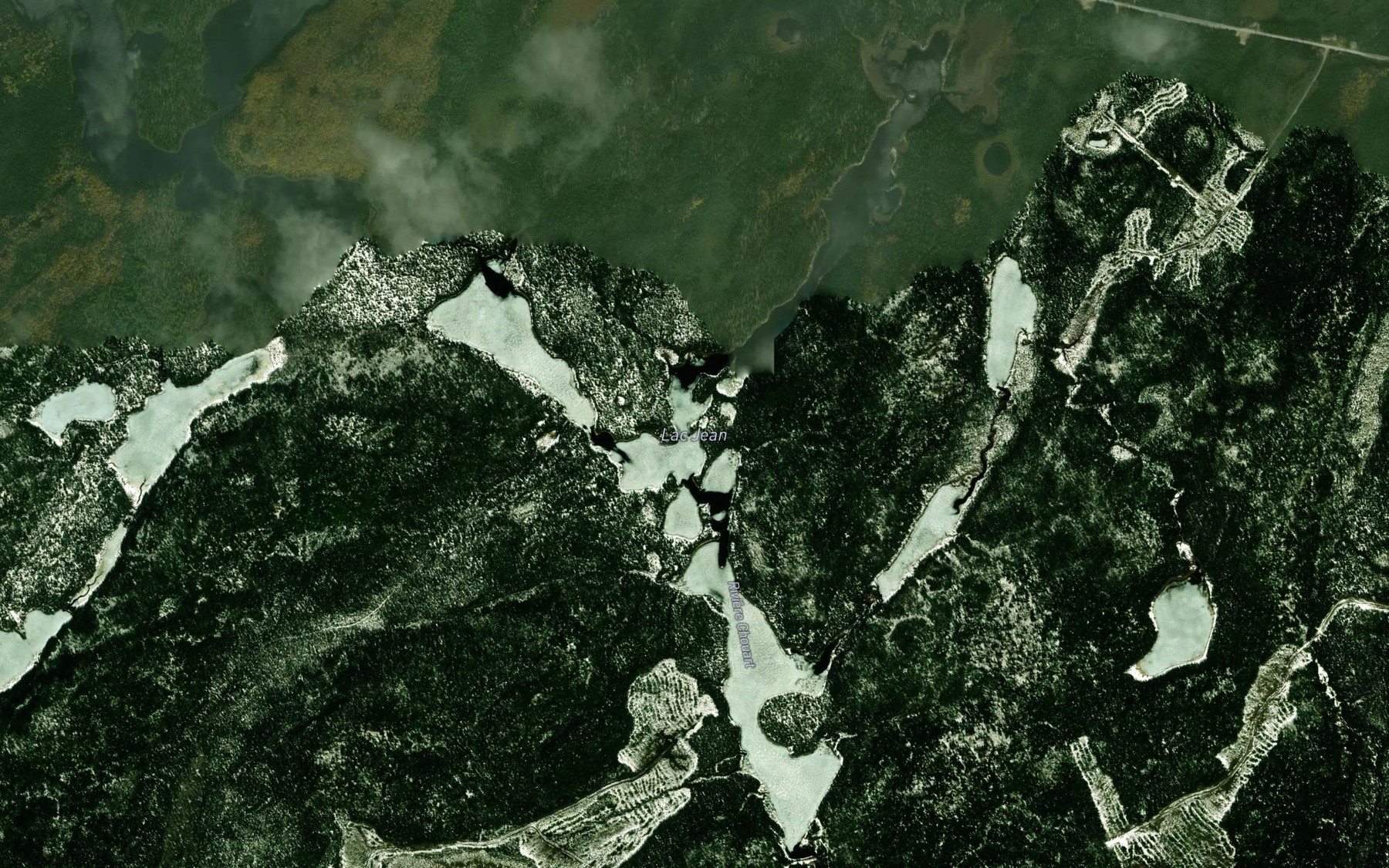 Satellite map of the Lac Jeem