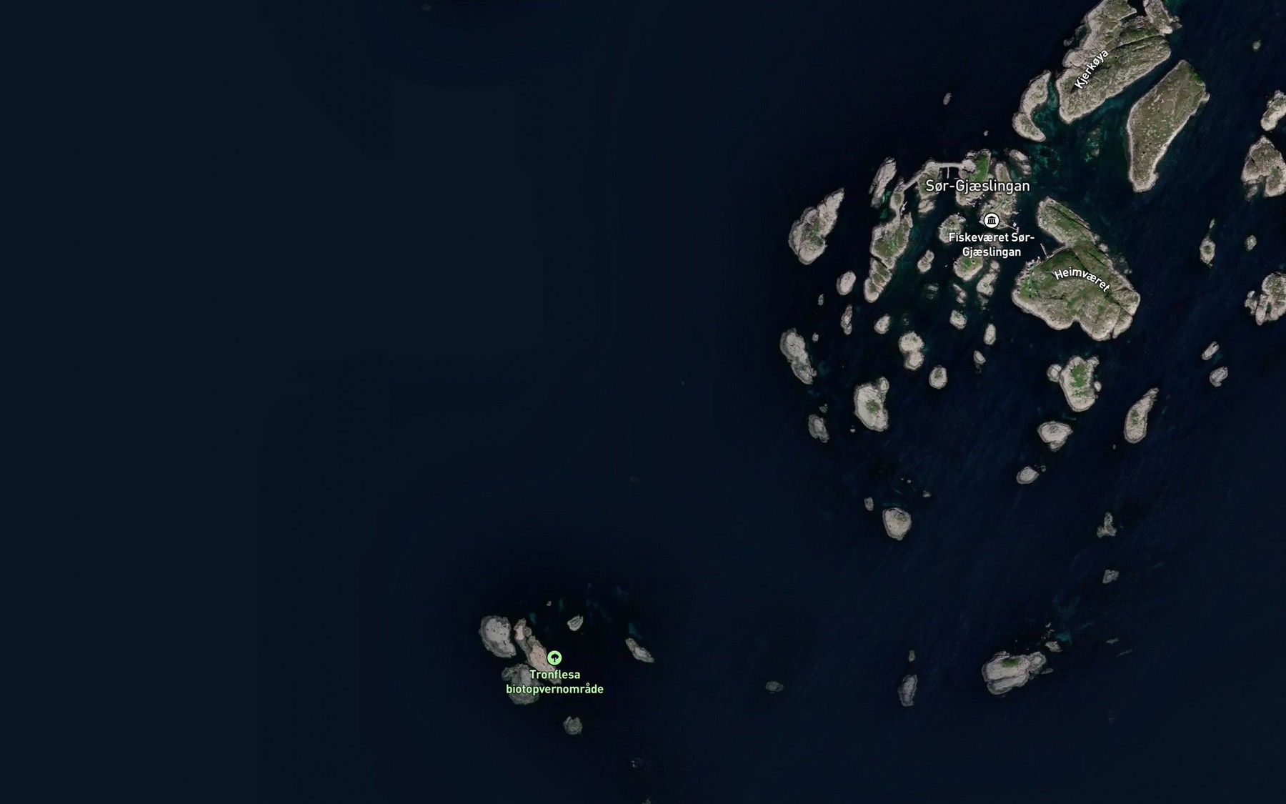 Satellite map of the Leiskiten