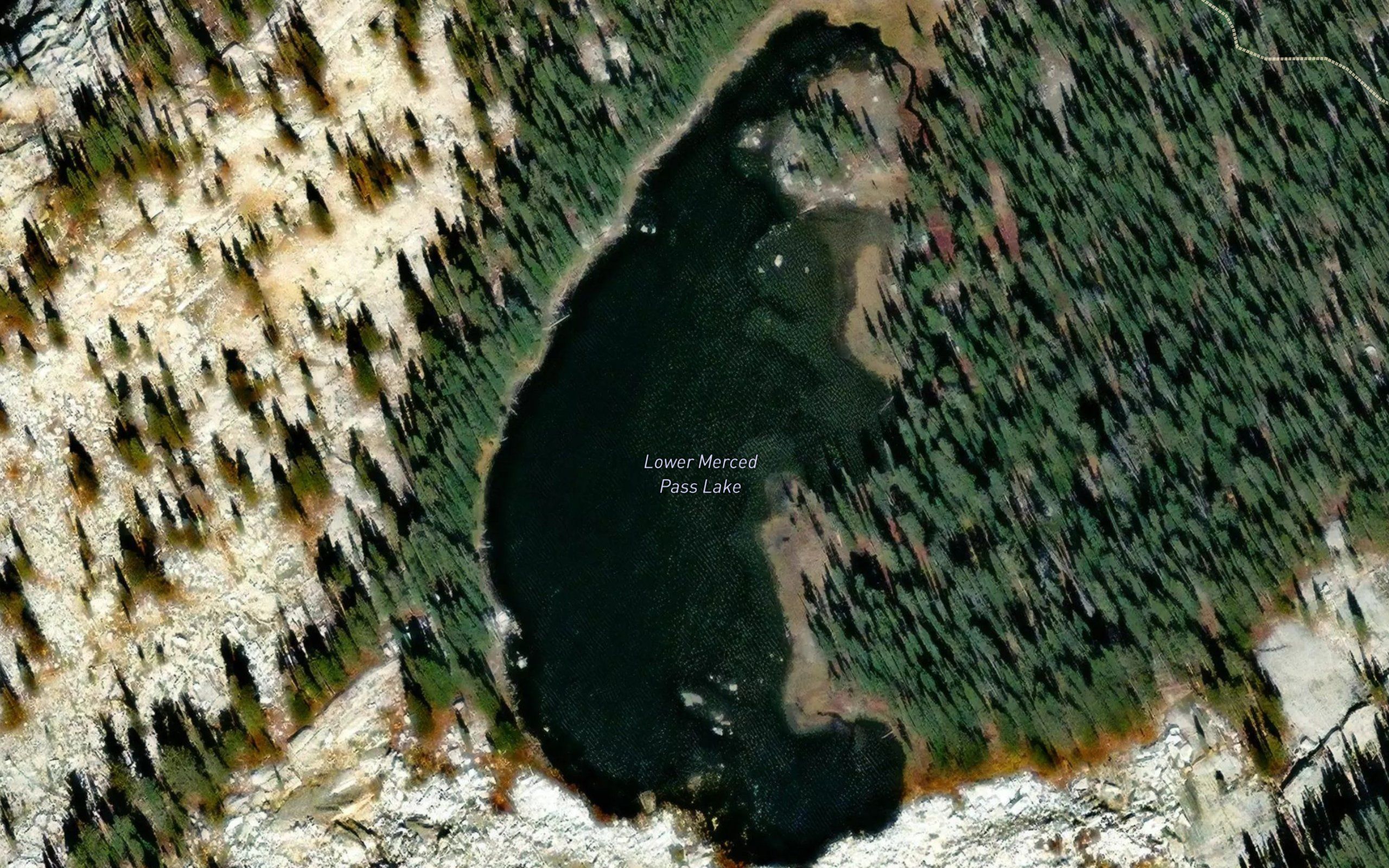 Lower Merced Pass Lake