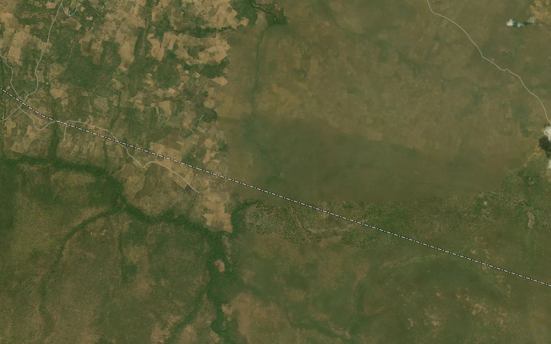 Satellite map of the Shoro
