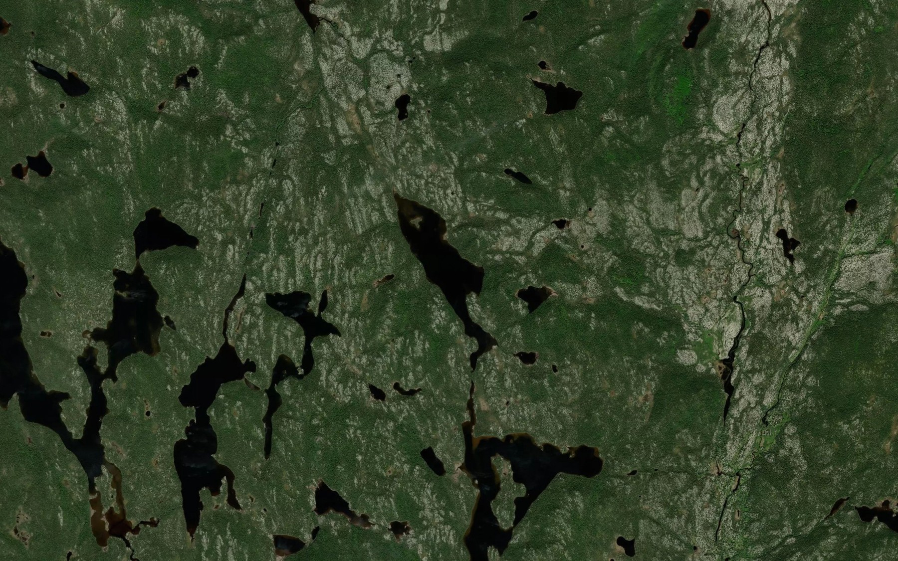 Satellite map of the Lac Gustave