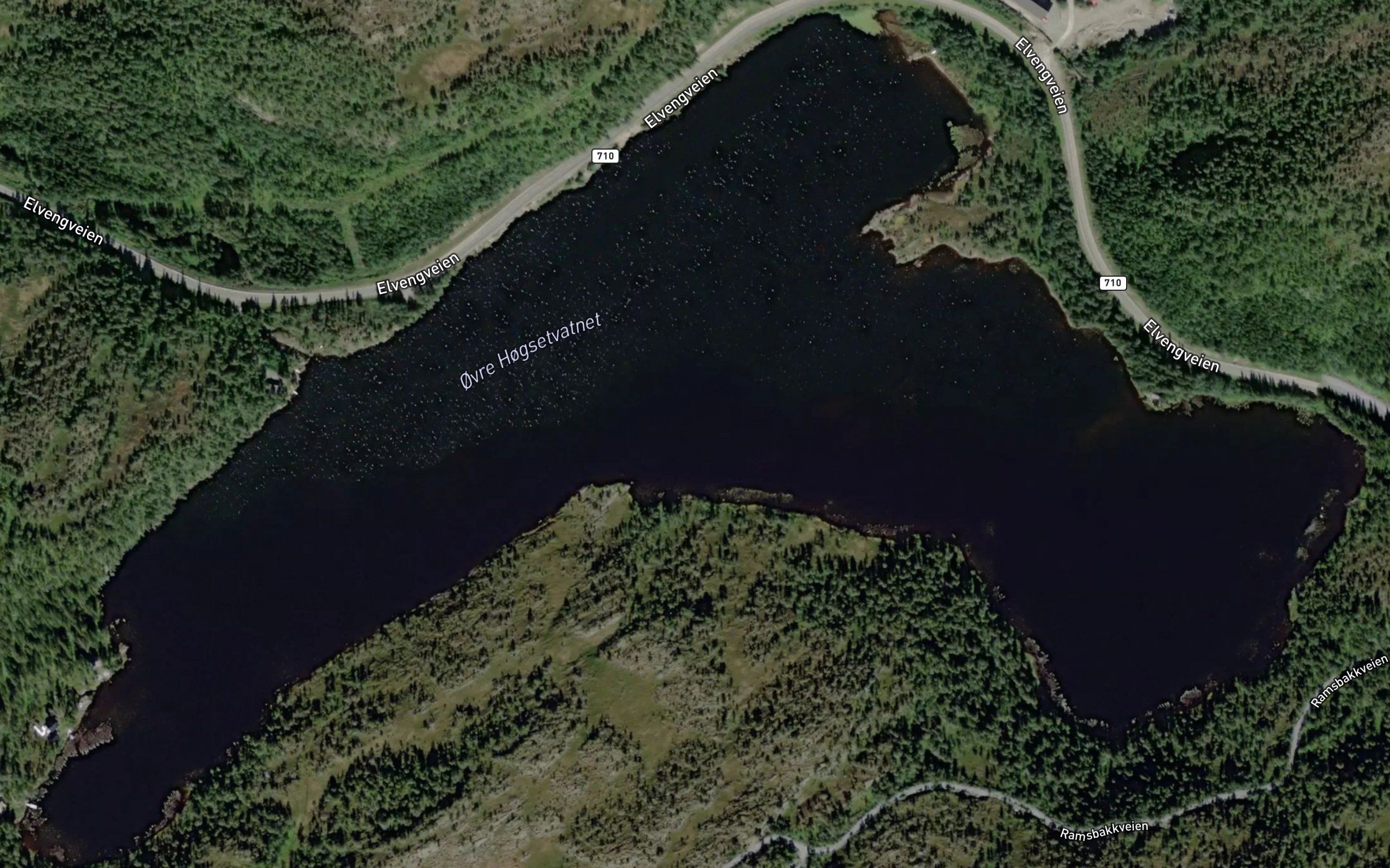 Over Hogsetvatnet
