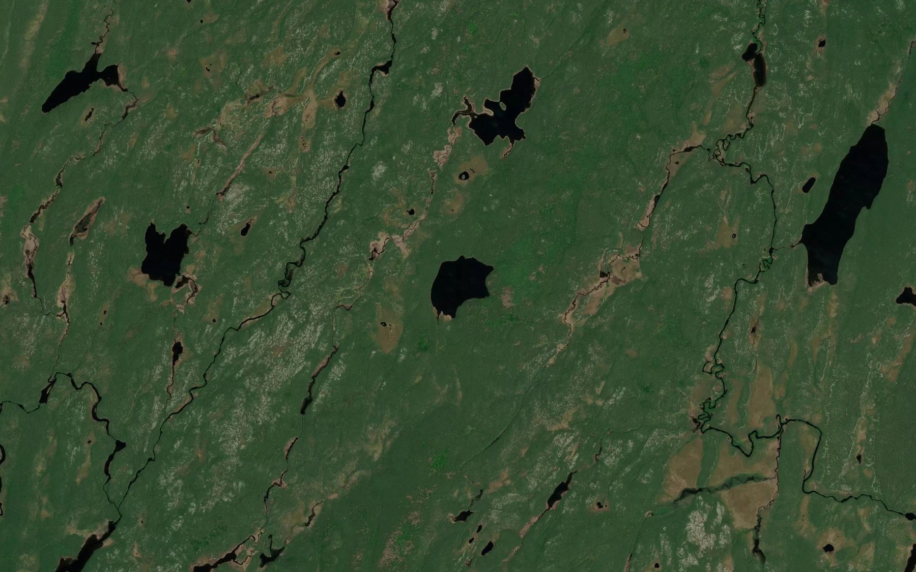 Satellite map of the Lac du Beigne