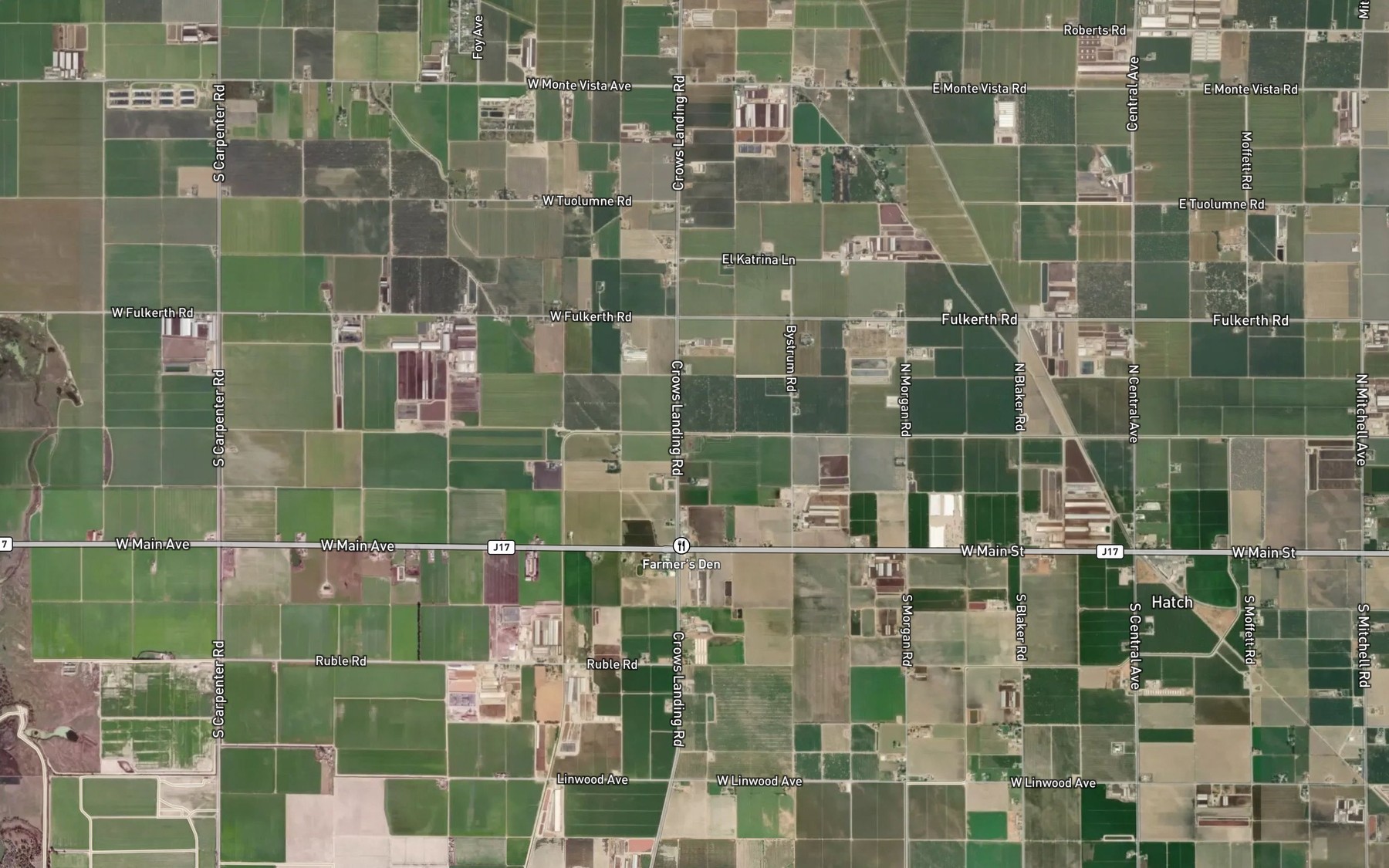 Satellite map of the Lower Lateral Number Four