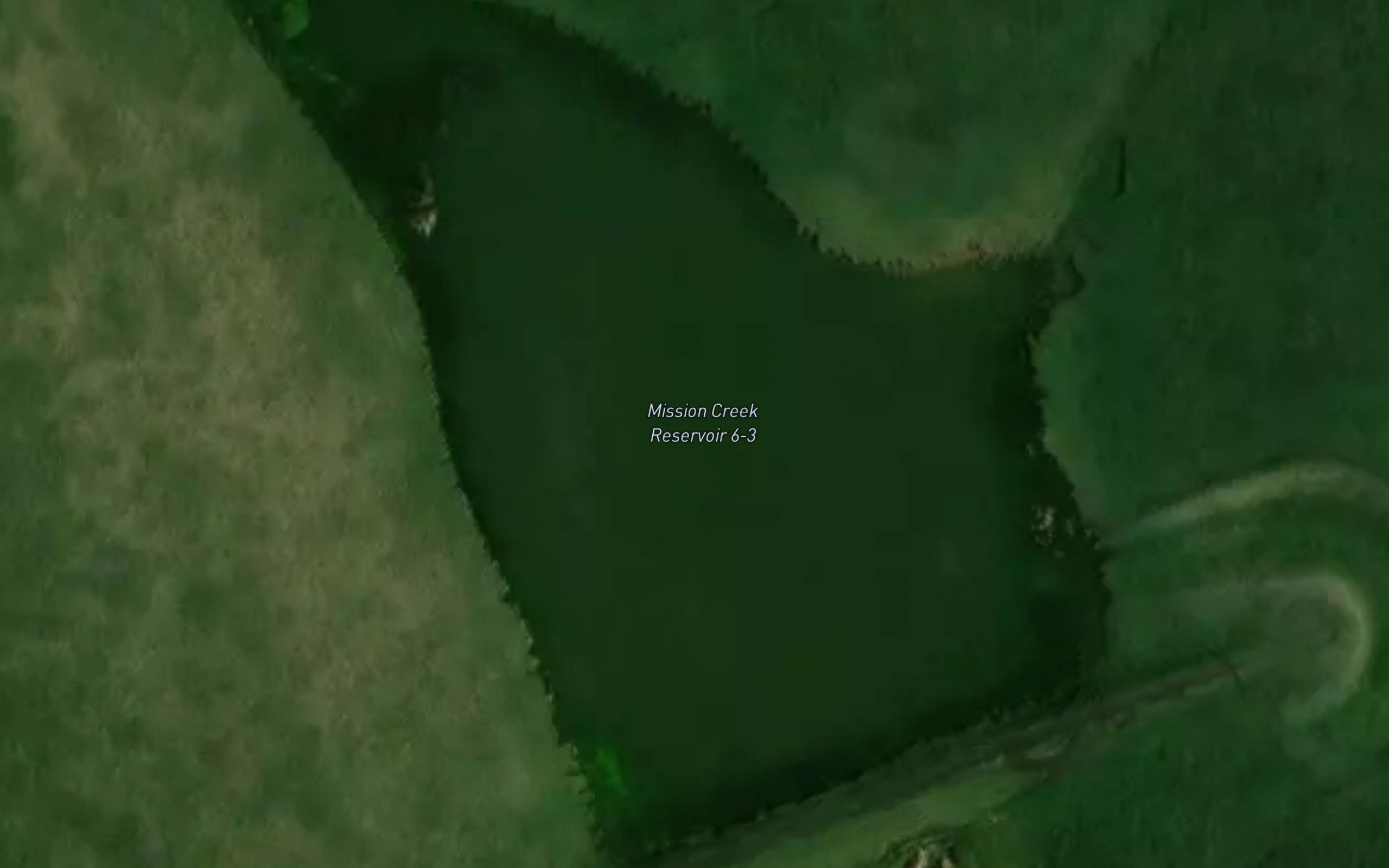 Mission Creek Reservoir 6-3