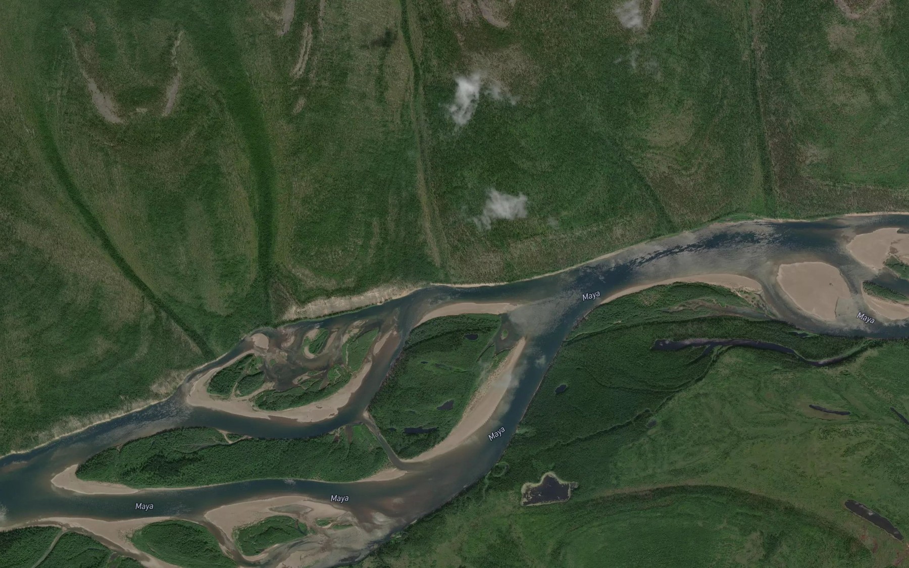 Satellite map of the Ikilikyan