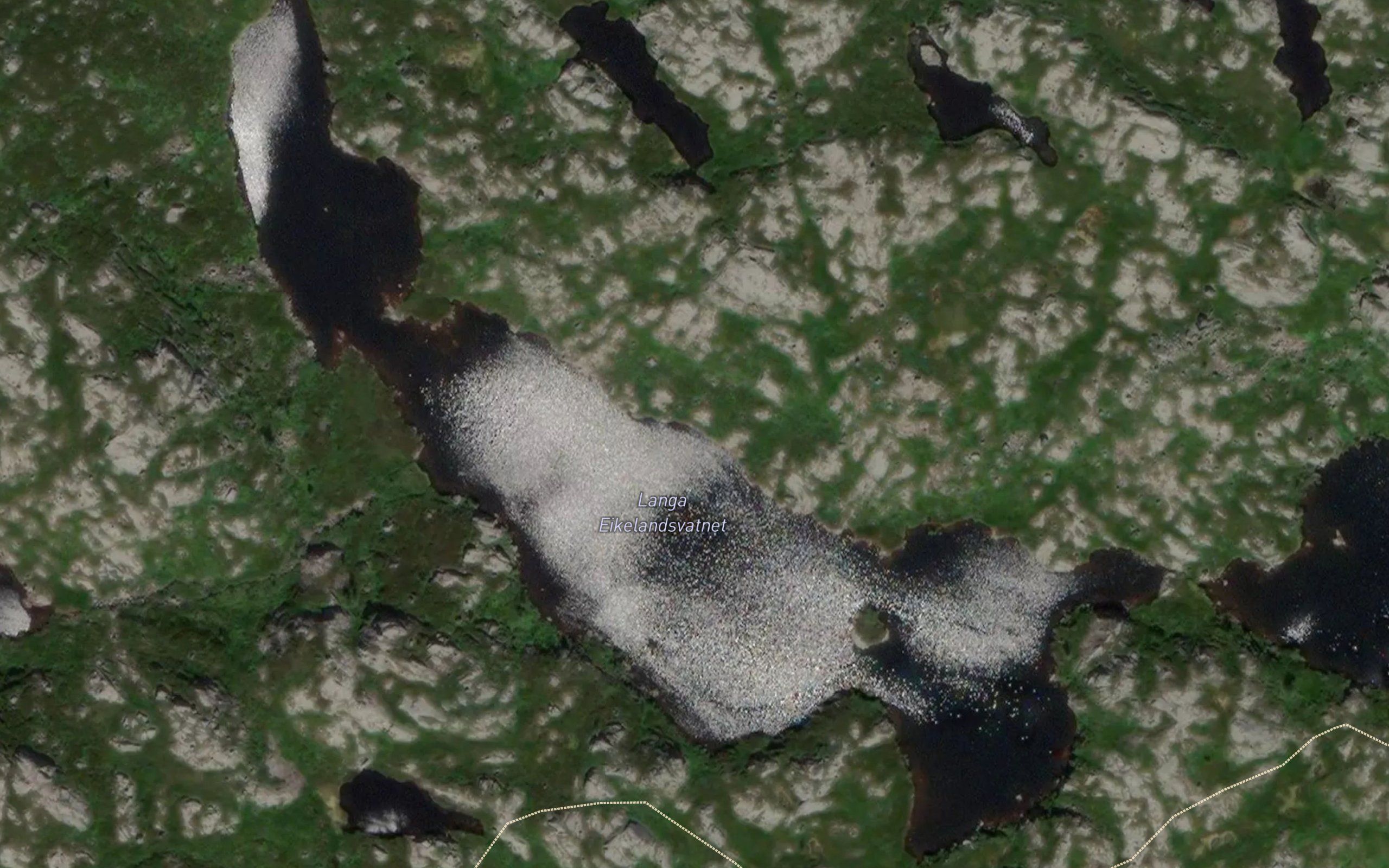 Lange Eikelandsvatnet